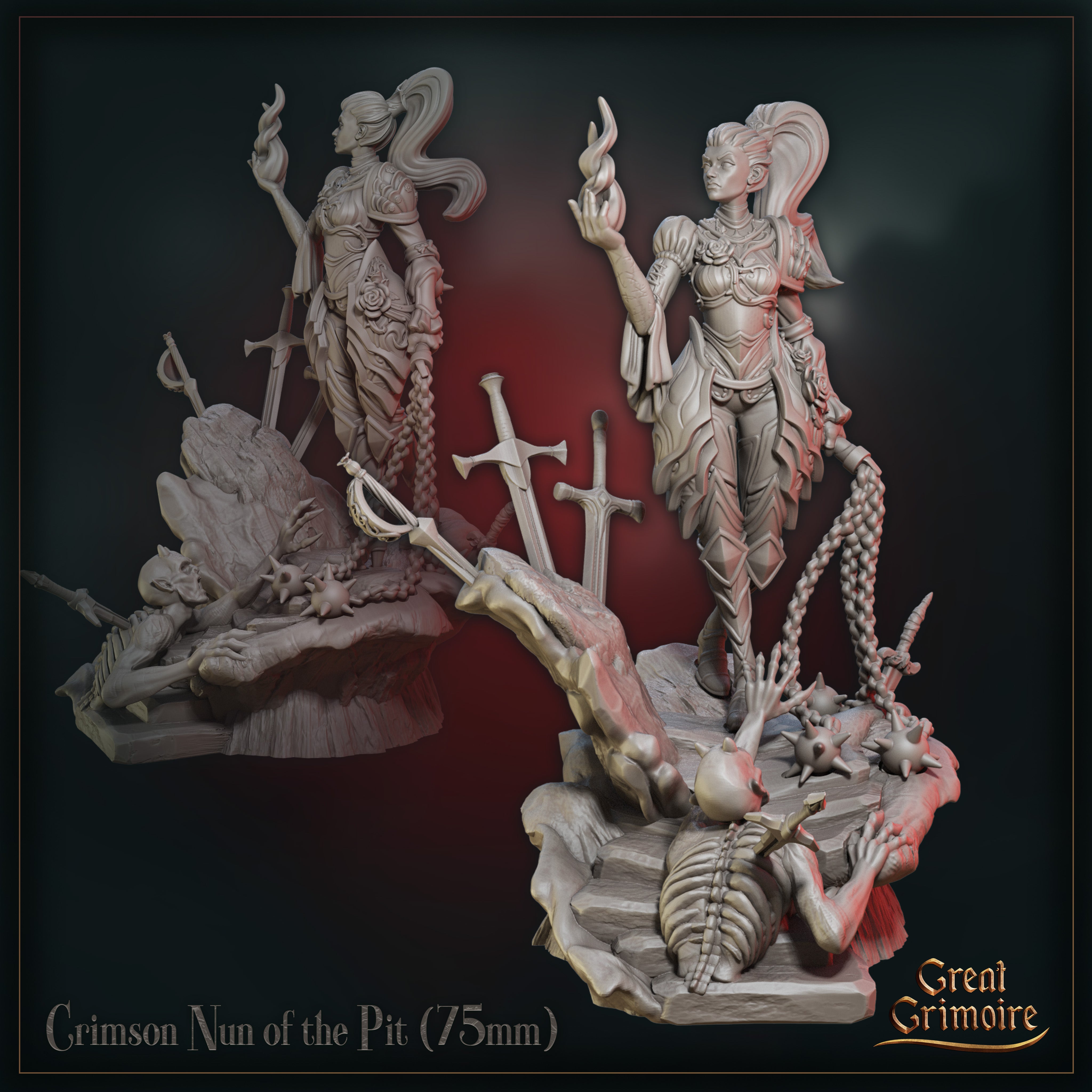 Crimson Nun of the Pit - aus der Reihe Tournament of the Damned von Great Grimoire