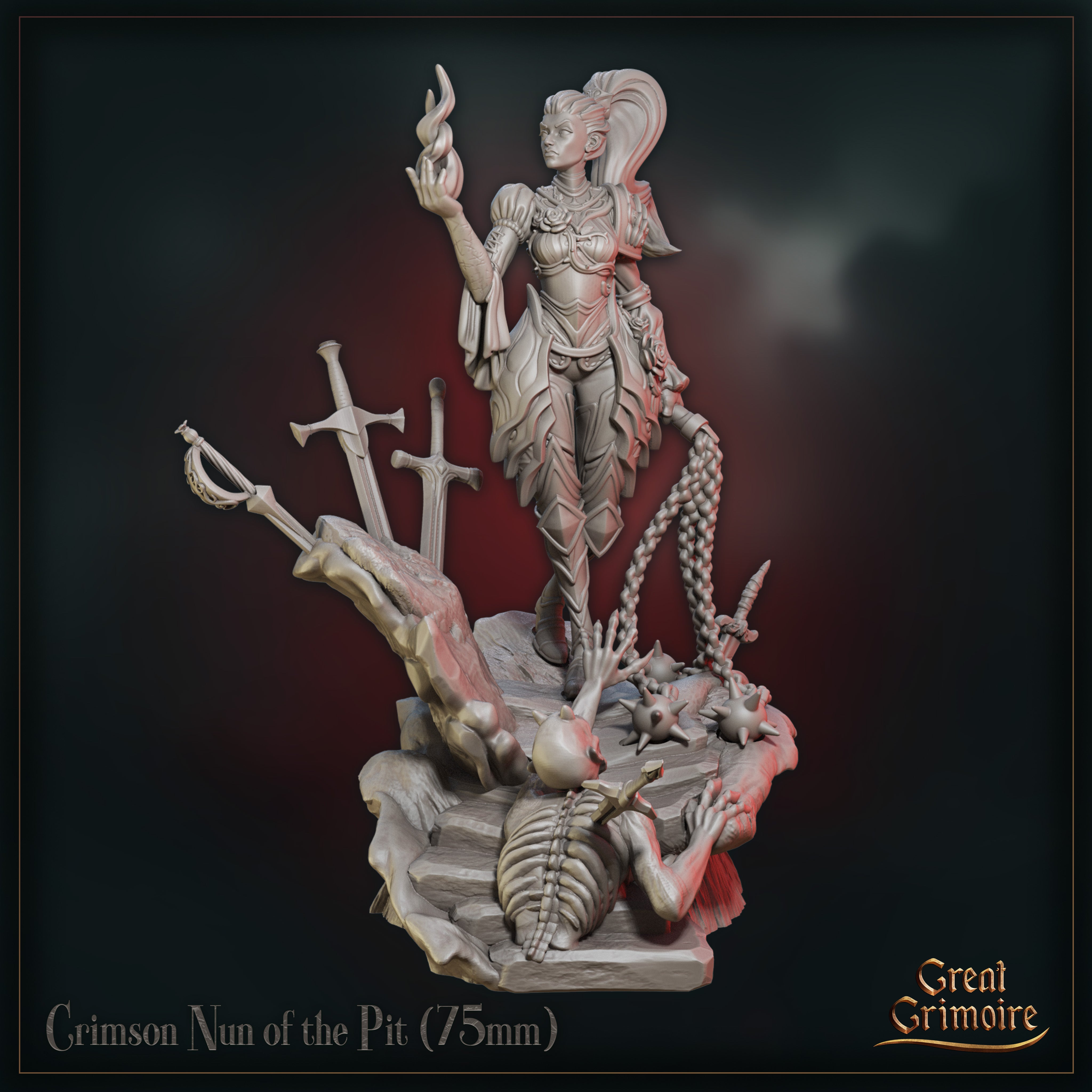 Crimson Nun of the Pit - aus der Reihe Tournament of the Damned von Great Grimoire