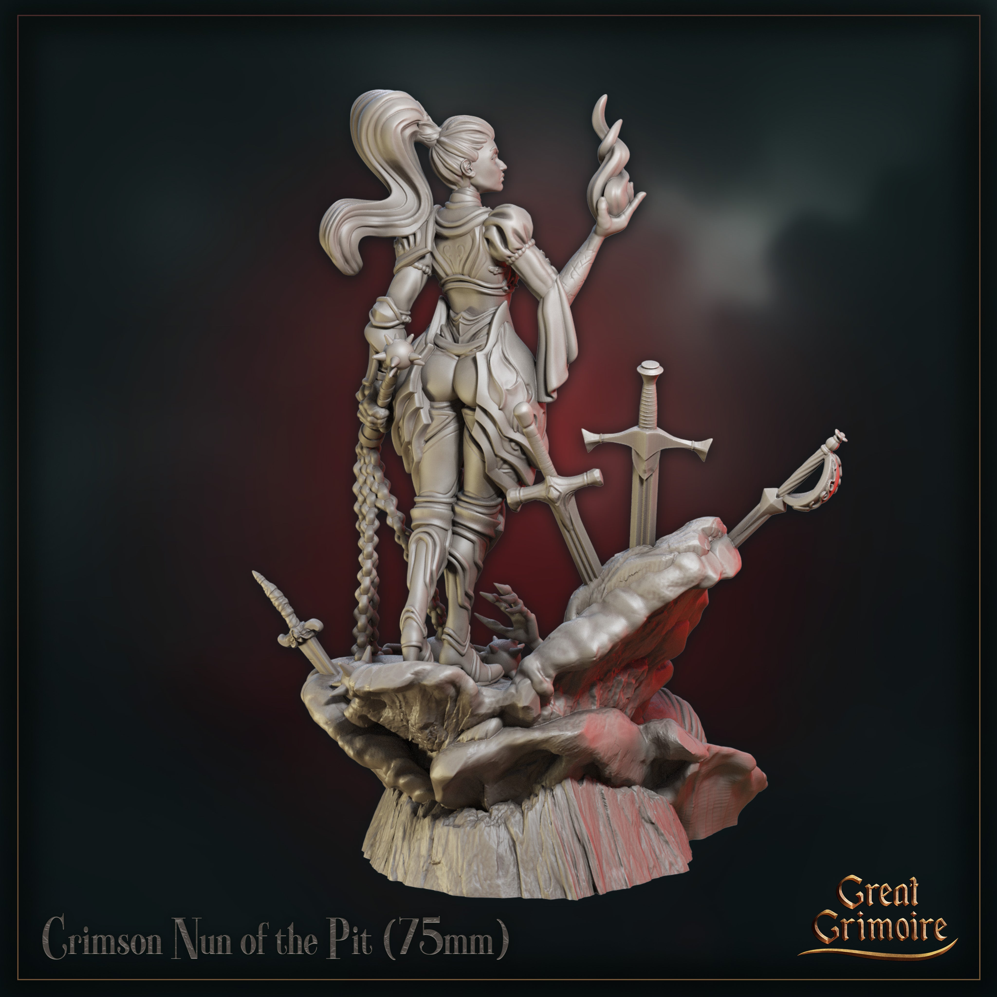 Crimson Nun of the Pit - aus der Reihe Tournament of the Damned von Great Grimoire
