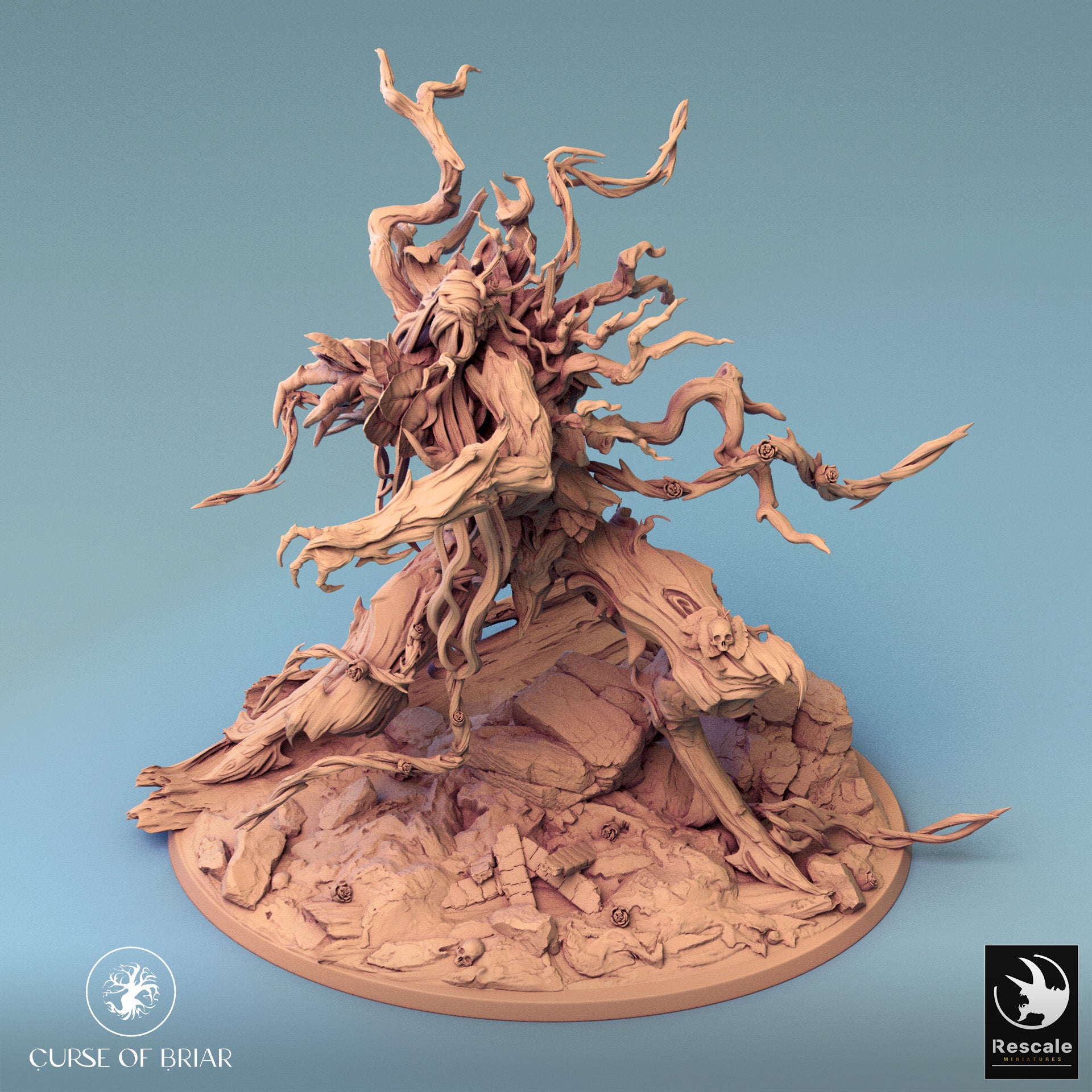 Dryad Attack - from the Curse of Briar series by Rescale Miniatures