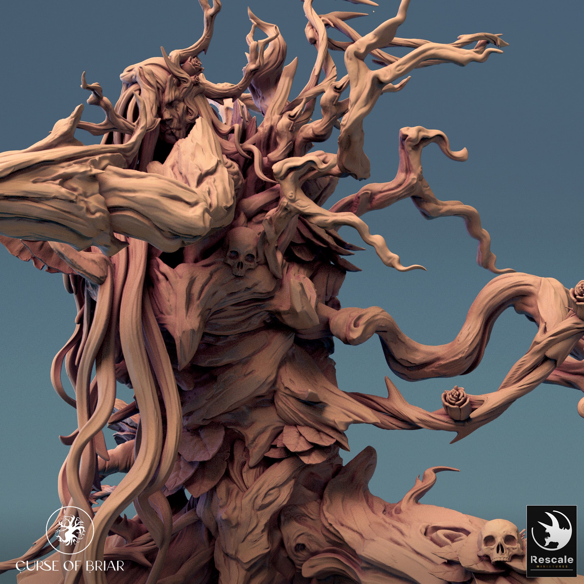 Dryad Attack - from the Curse of Briar series by Rescale Miniatures