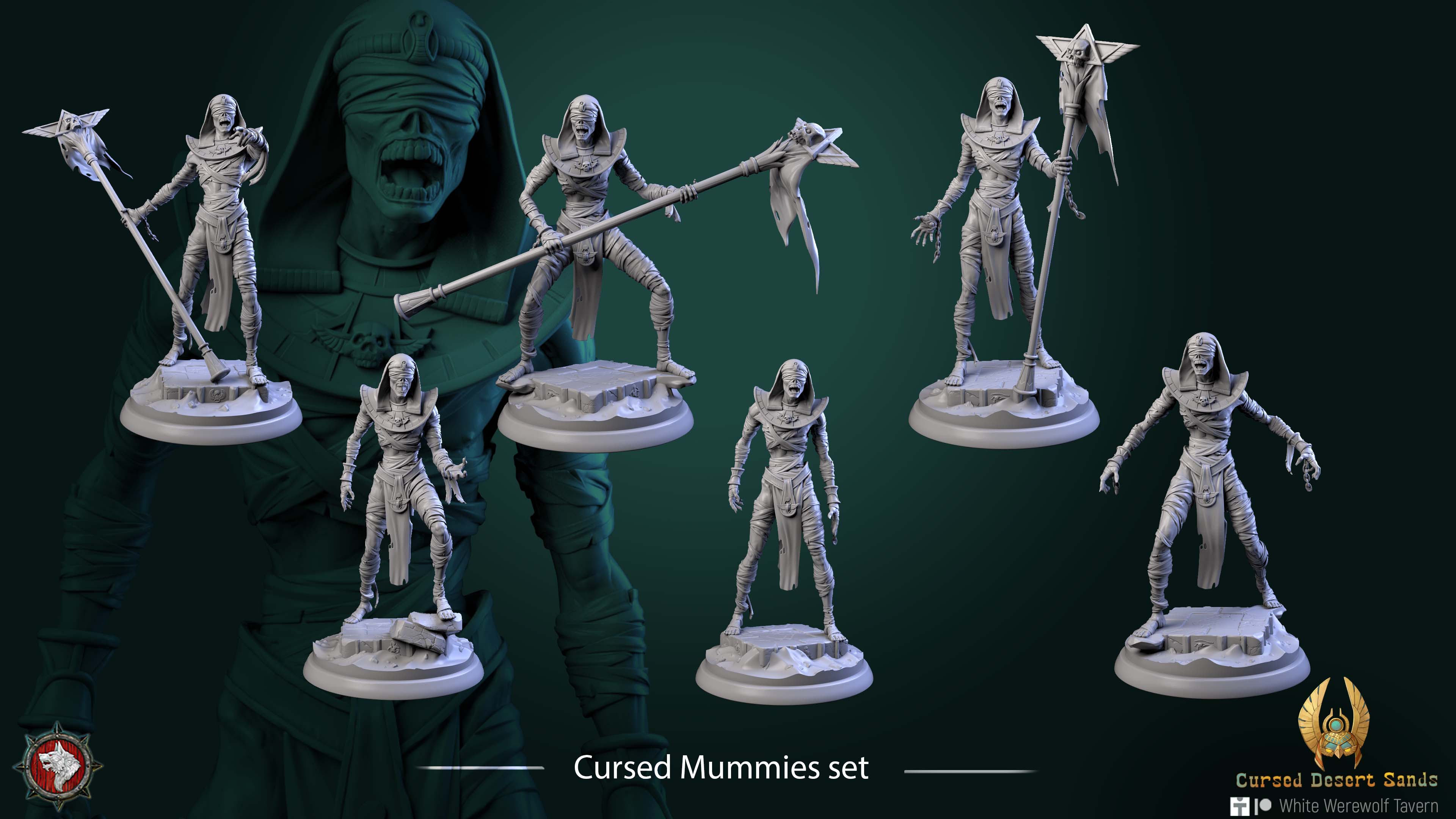 The Celestine Spinners - from the Cirque Phantasmagoria 1 series by White Werewolf Tavern