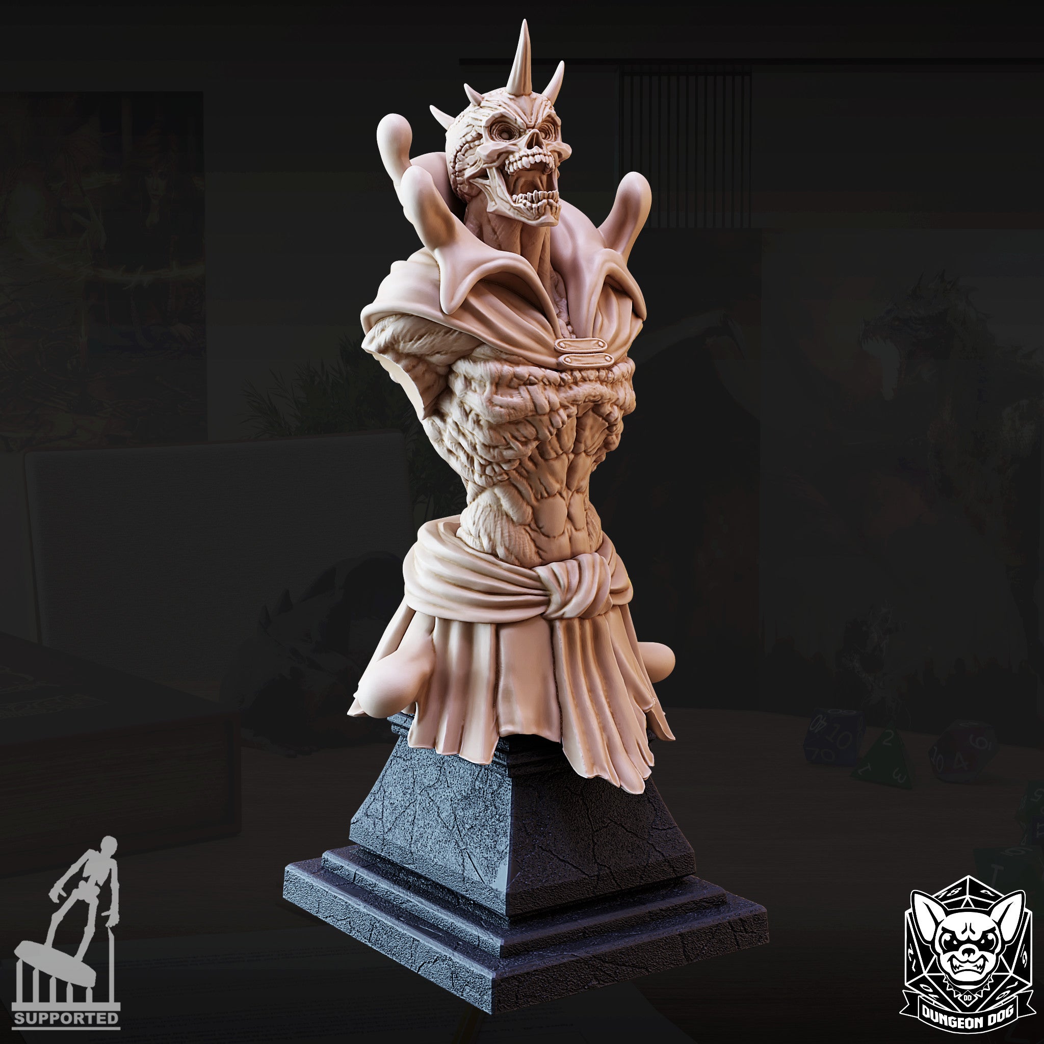 Boneclaw  - Bust von Dungeon Dog