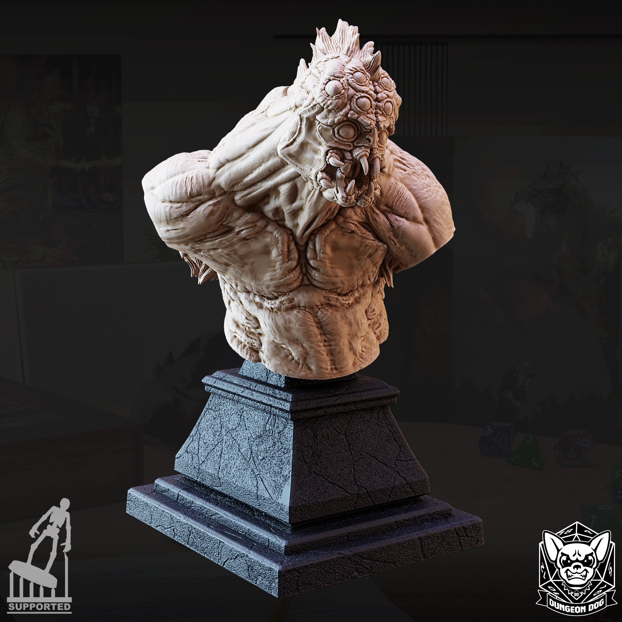 Ettercap - Bust von Dungeon Dog