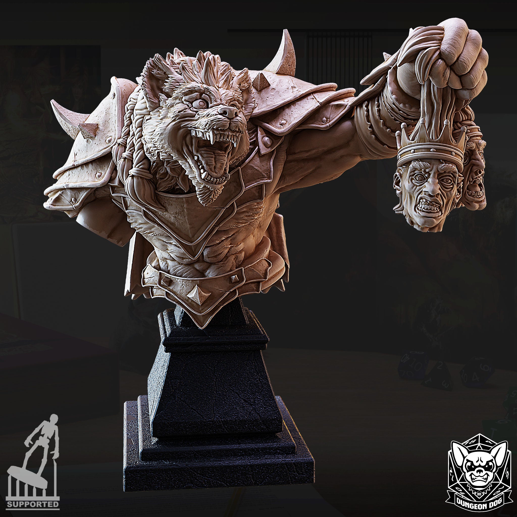 Gnoll - Bust von Dungeon Dog
