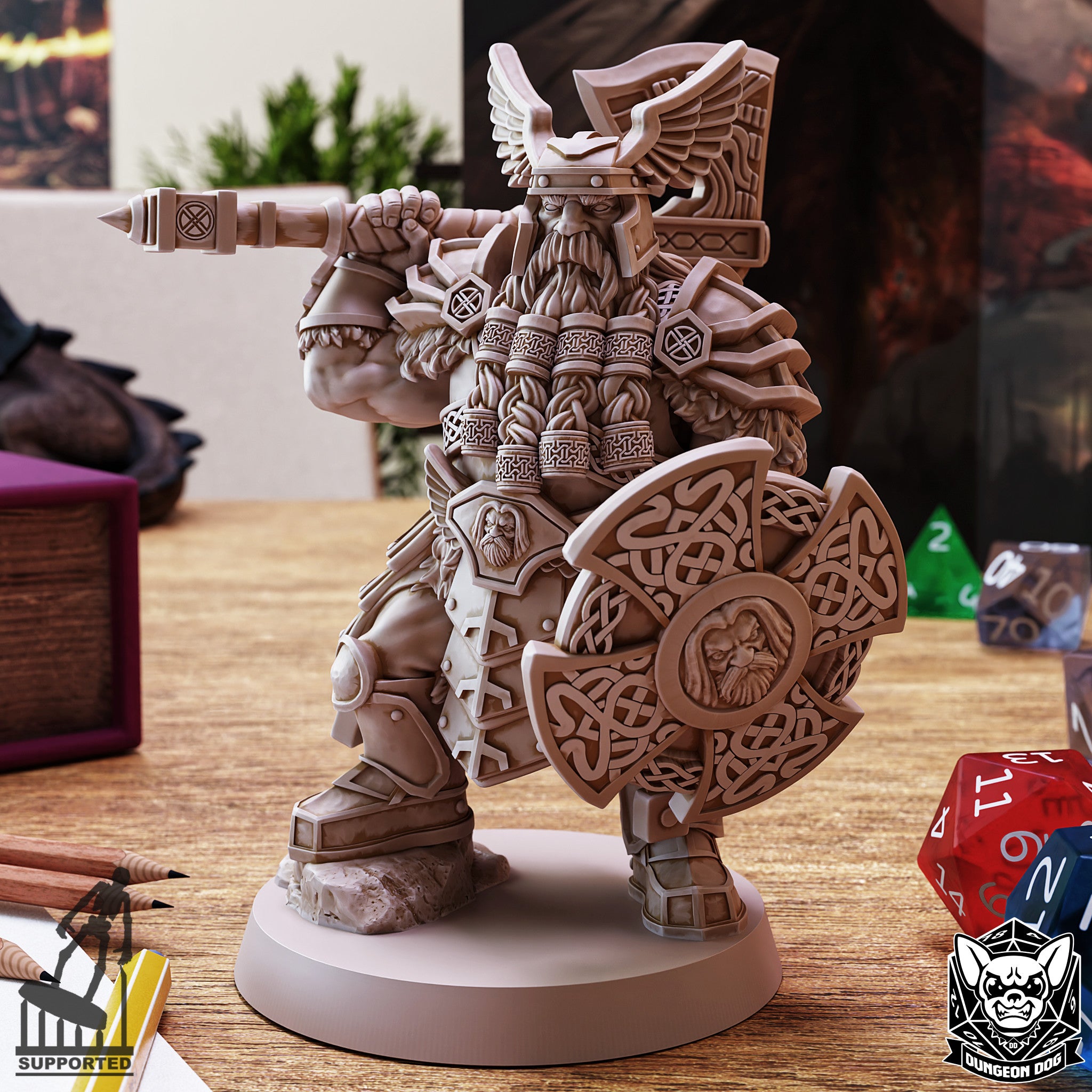 Dwarf Commander - Dungeon Dog