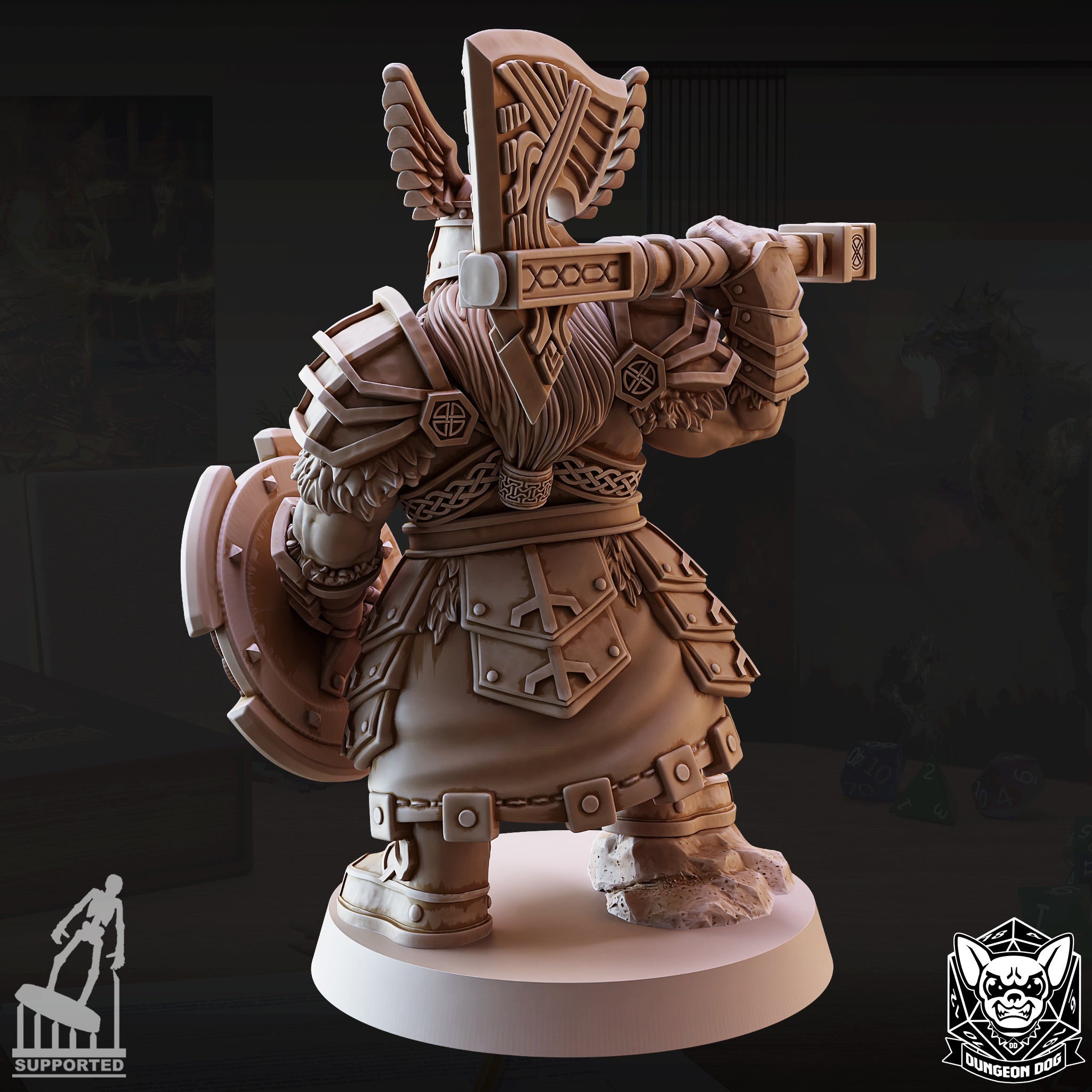 Dwarf Warrior - by Dungeon Dog