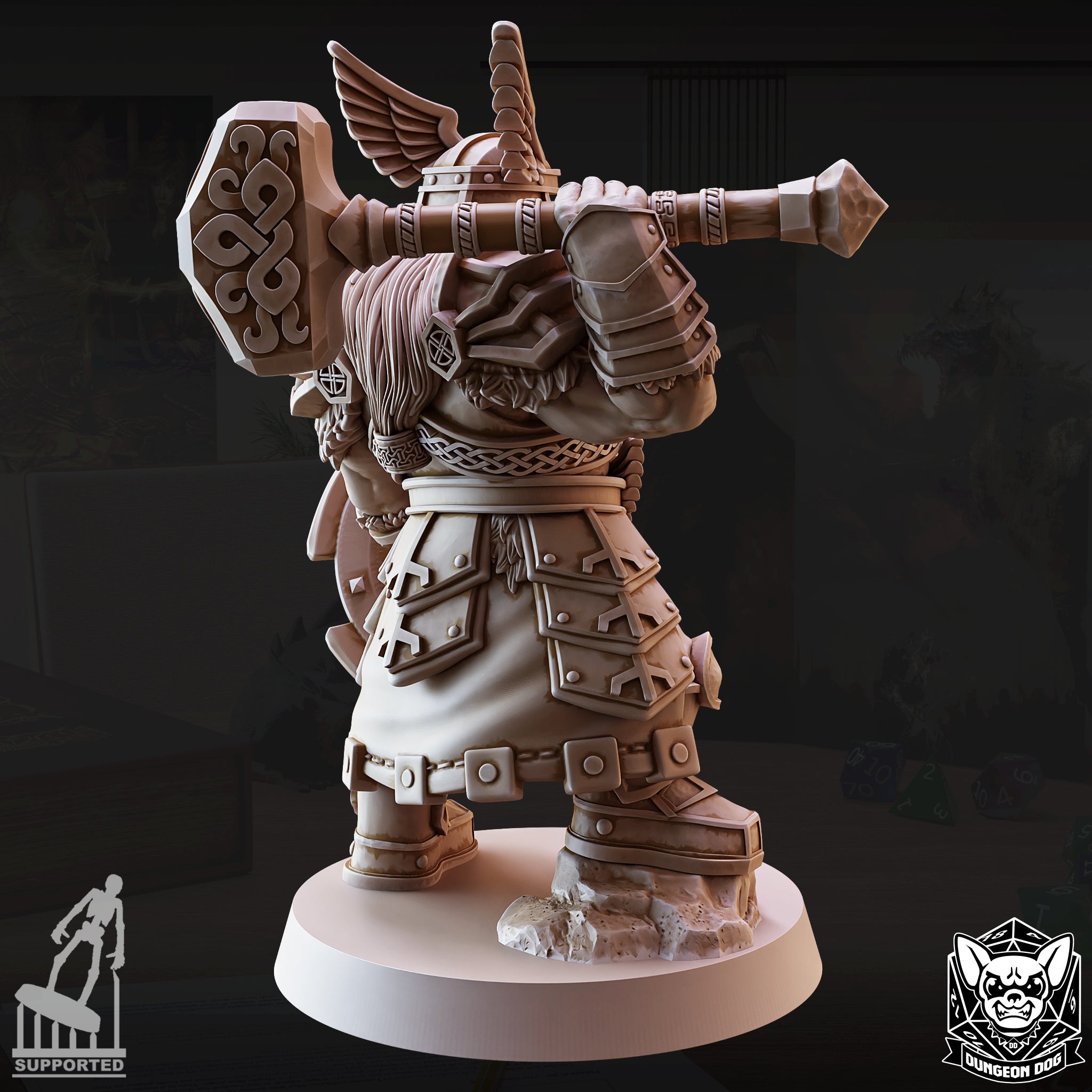 Dwarf Warrior - by Dungeon Dog