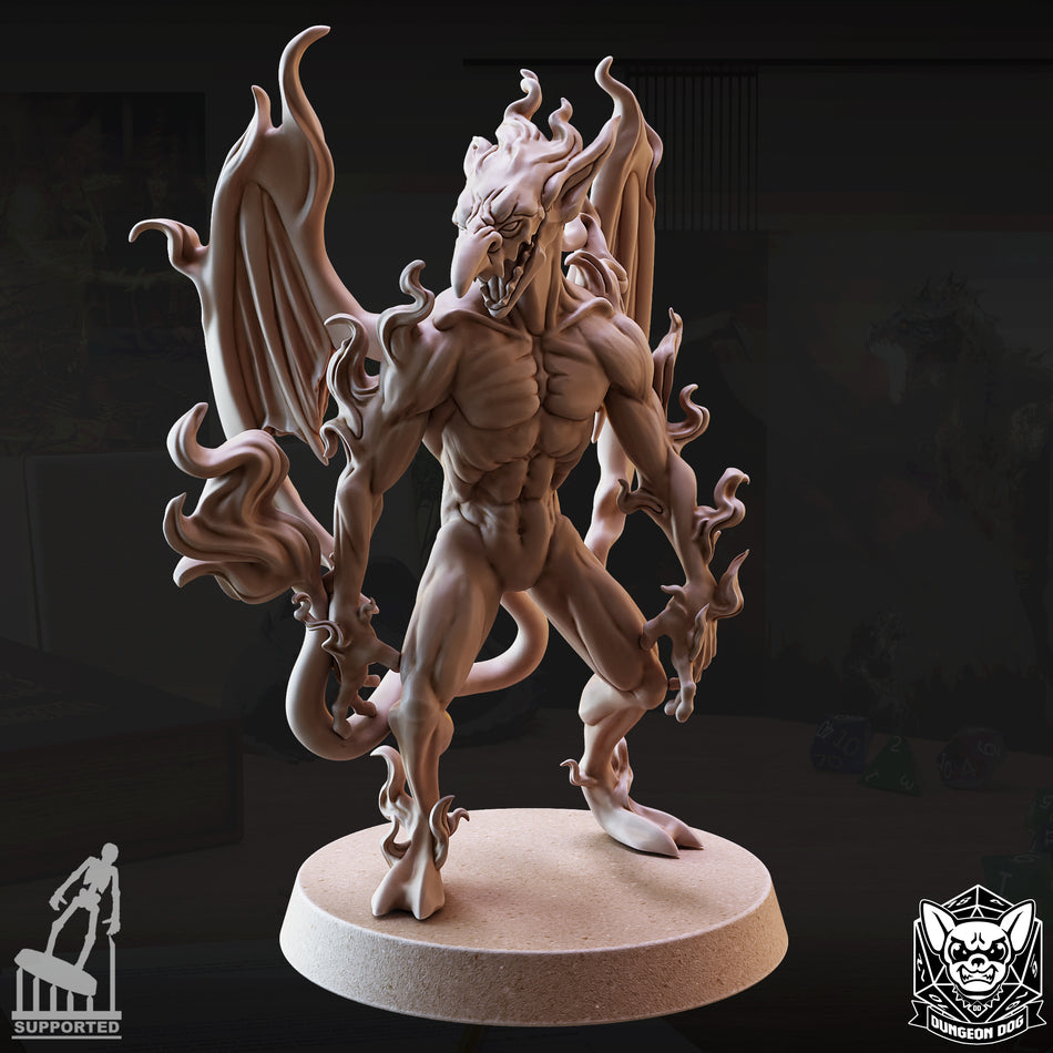 Fire Mephit - Dungeon Dog