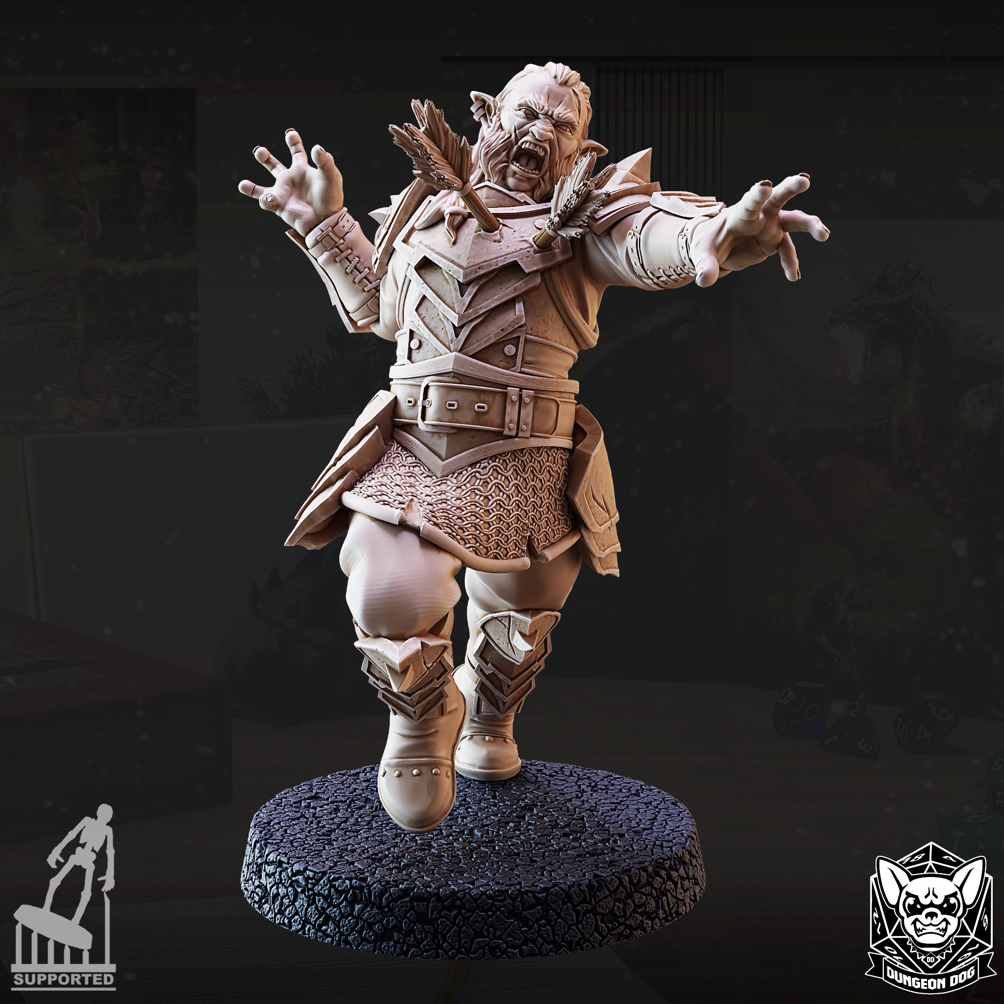 Hobgoblin Zombie - Dungeon Dog
