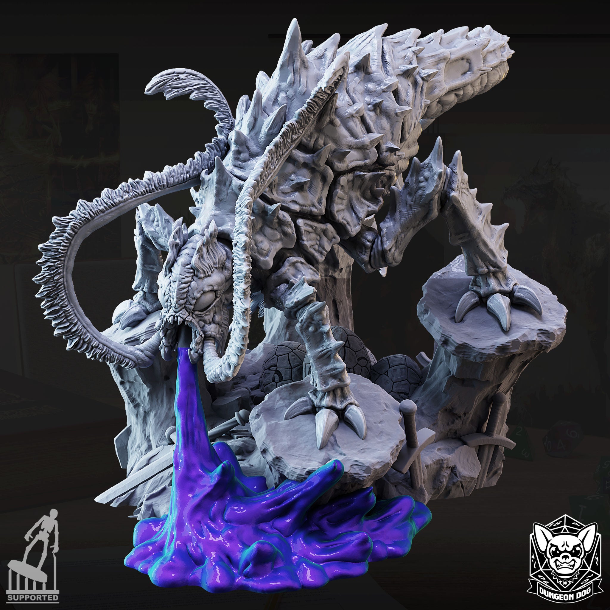 Rust Monster Matriarch - Dungeon Dog