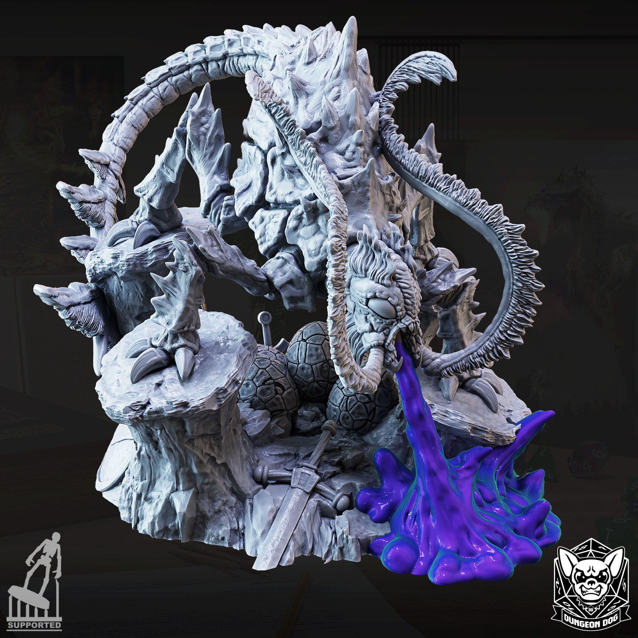Rust Monster Matriarch - Dungeon Dog