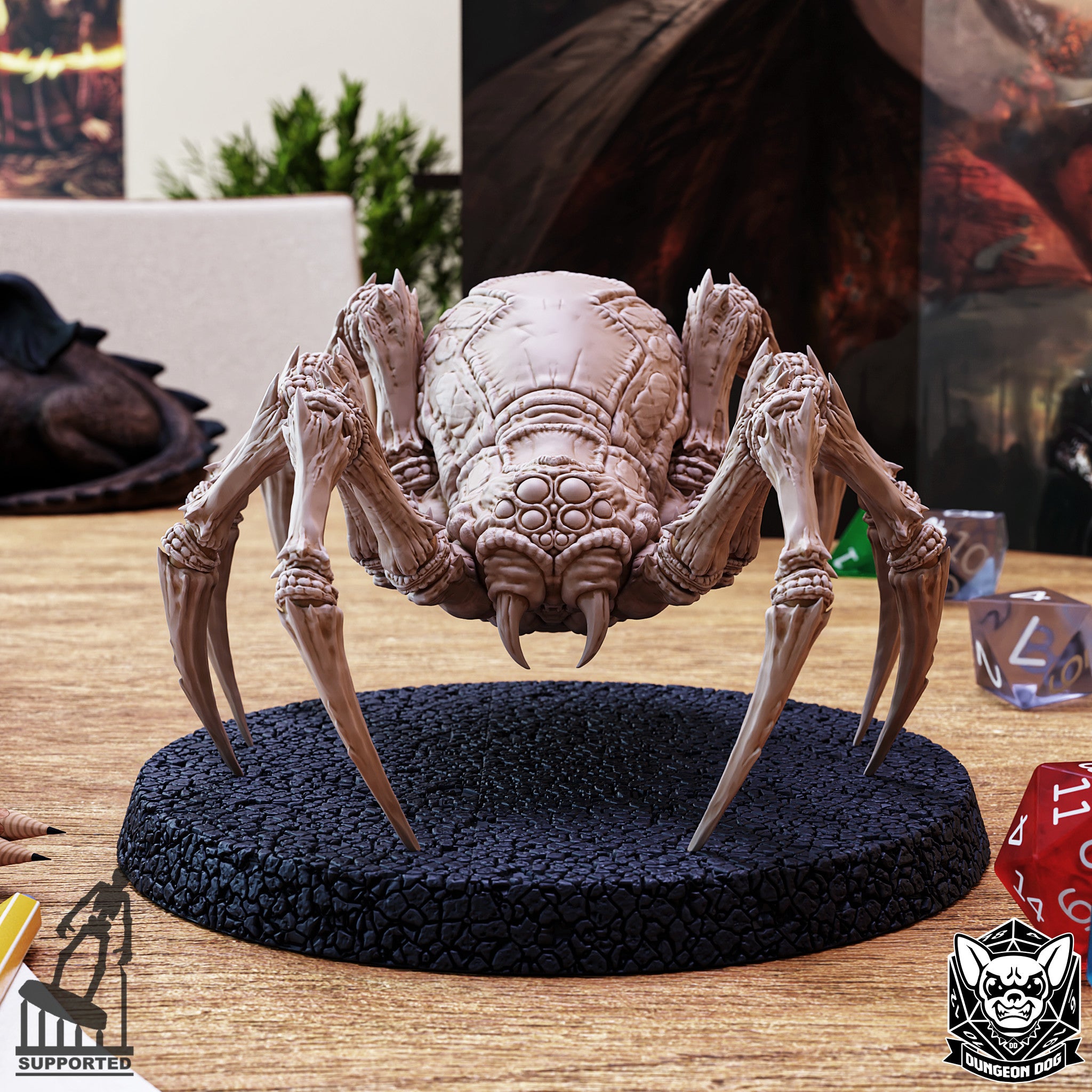 Giant Spiders - by Dungeon Dog