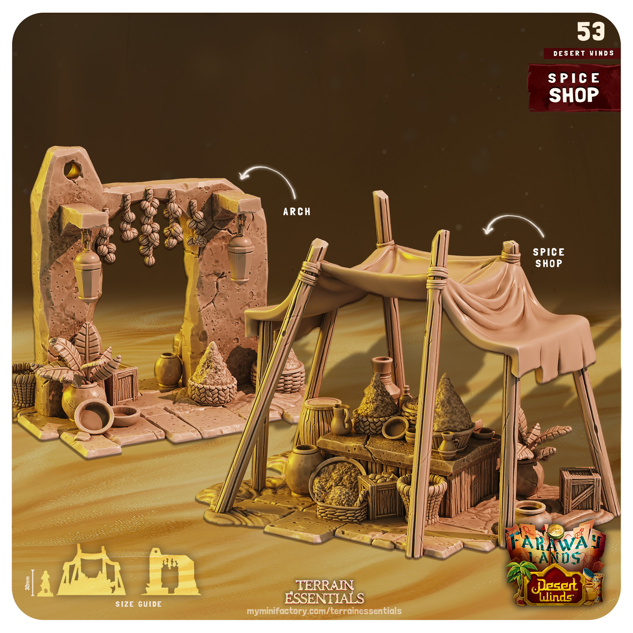 Desert Winds - von Terrain Essentials by Cast n Play