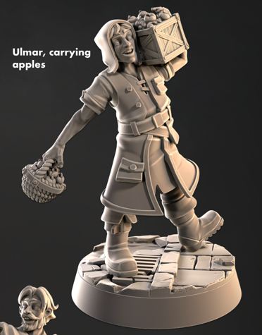 Farmers from Mennesker City - Townsfolk 2 - Cast n Play