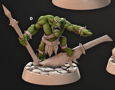 Orc Gretchins - Iron Skull Orcs - Cast n Play