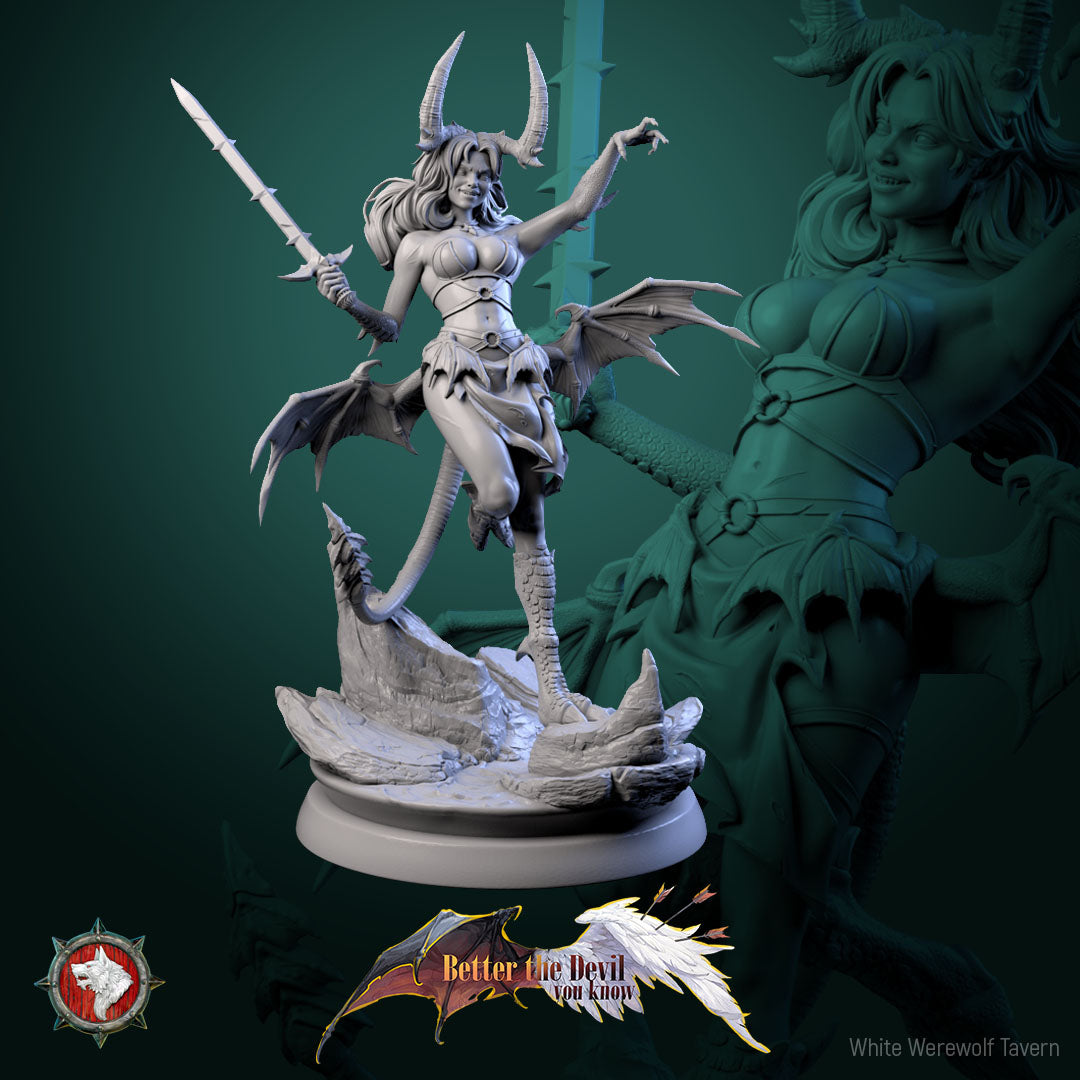 Dame Cœur Noir - de la série Better the Devil you know de White Werewolf Tavern