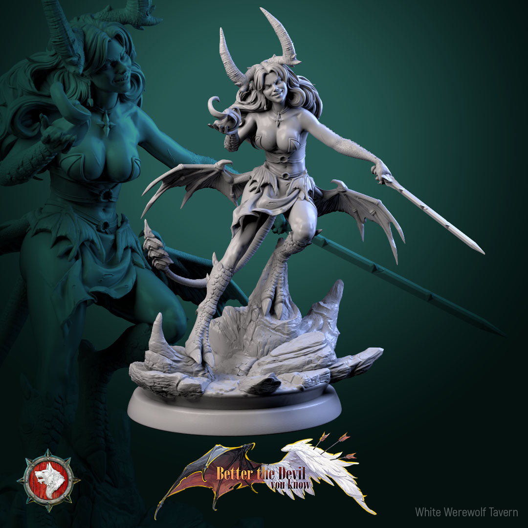 Dame Cœur Noir - de la série Better the Devil you know de White Werewolf Tavern