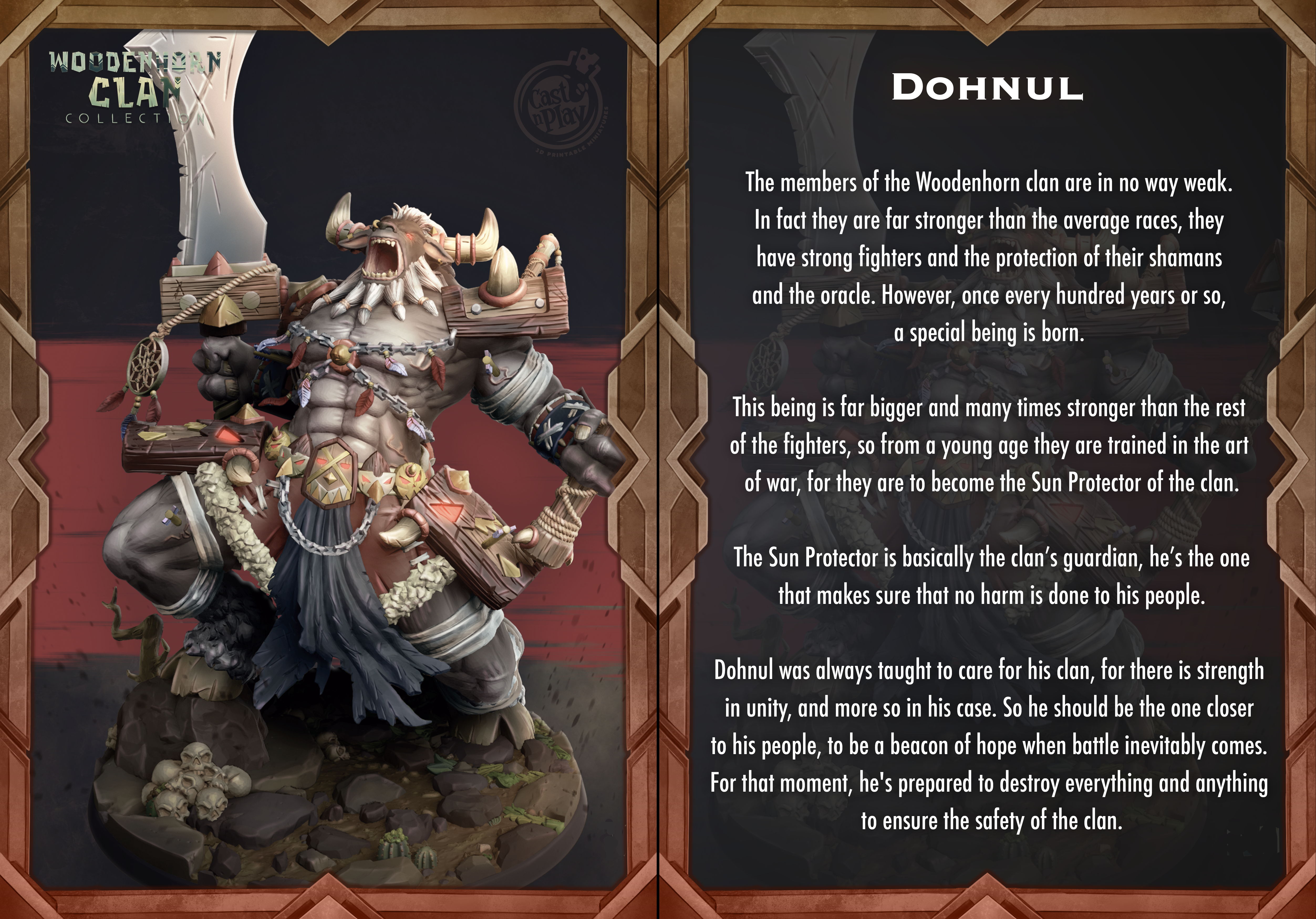 Artan - de la série Woodenhorn Clan de Cast n Play