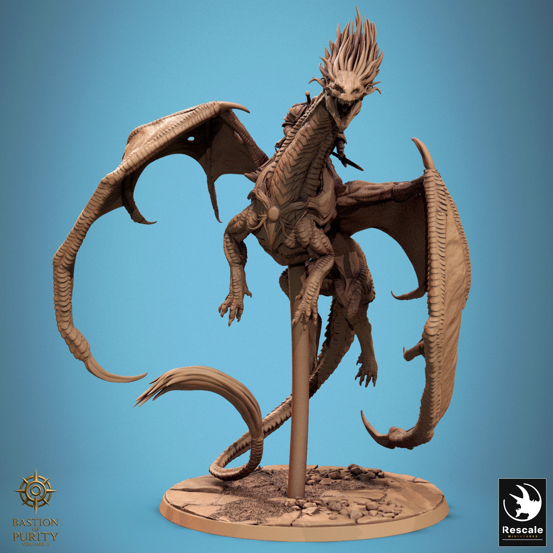 Dragon Watcher Fly - aus der Reihe Bastion of Purity II von Rescale Miniatures