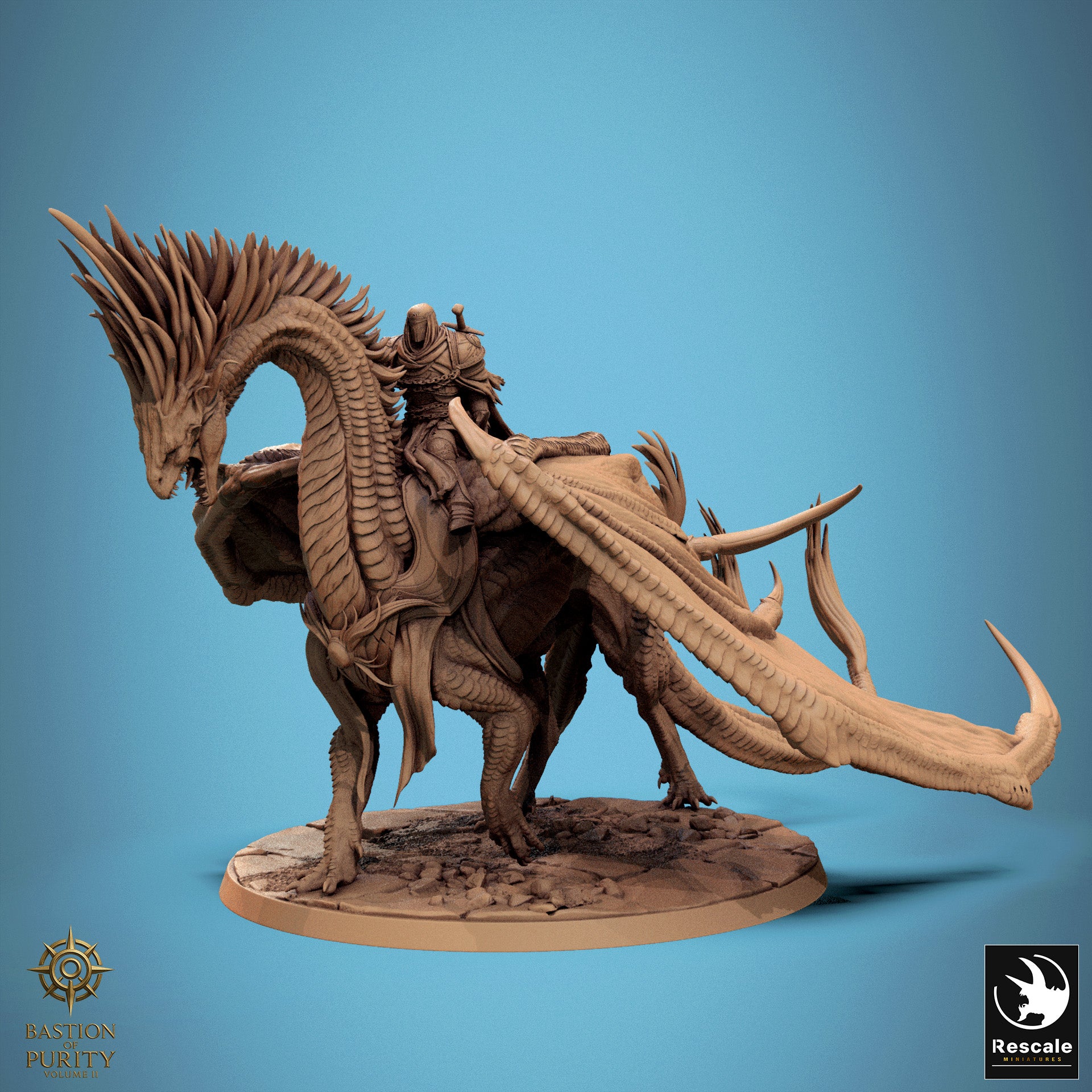 Dragon Watcher Walk - aus der Reihe Bastion of Purity II von Rescale Miniatures