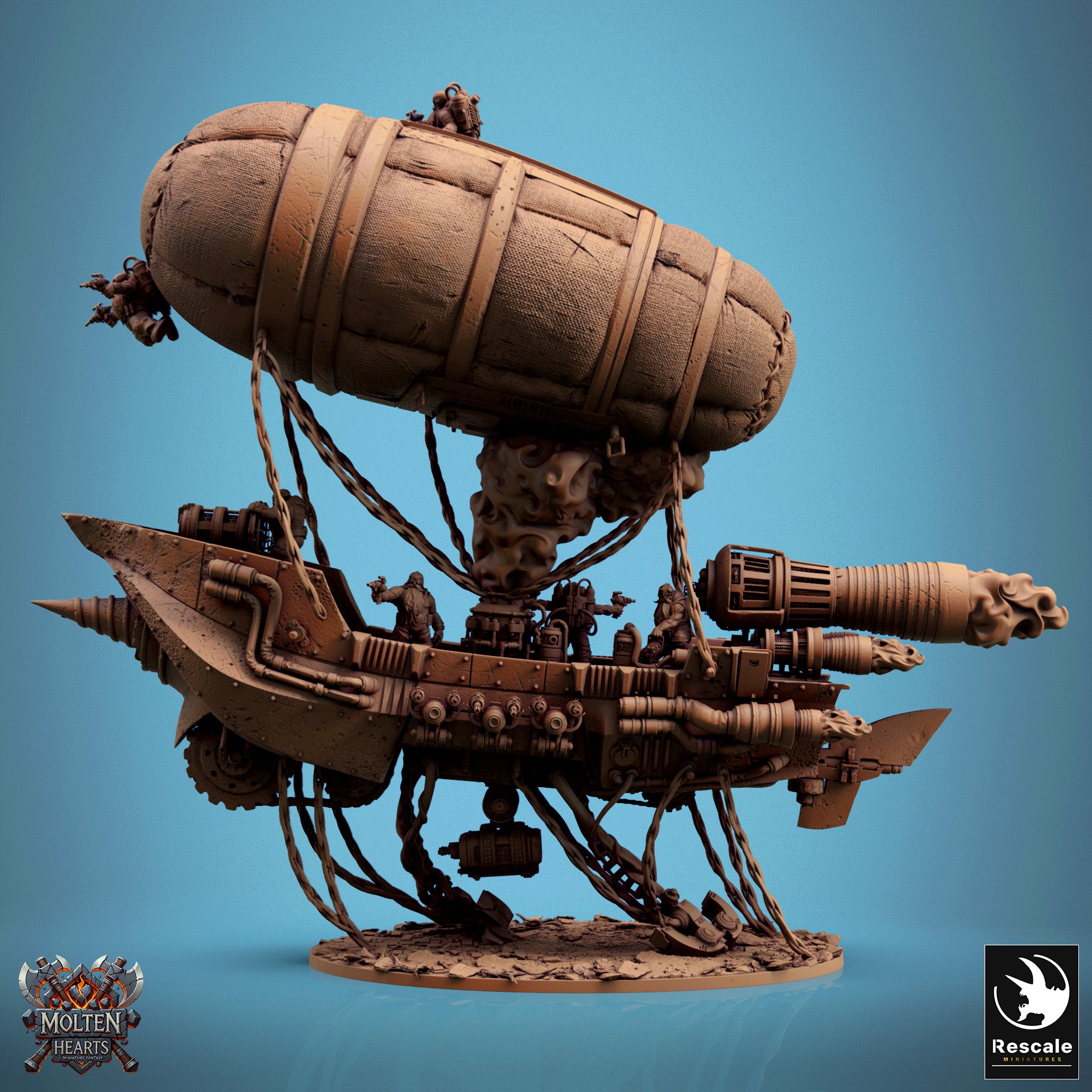 Drakarion Airship - aus der Reihe Molten Hearts von Rescale Miniatures