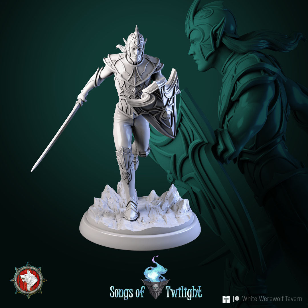 Drow Warrior - aus der Reihe Songs of Twilight von White Werewolf Tavern