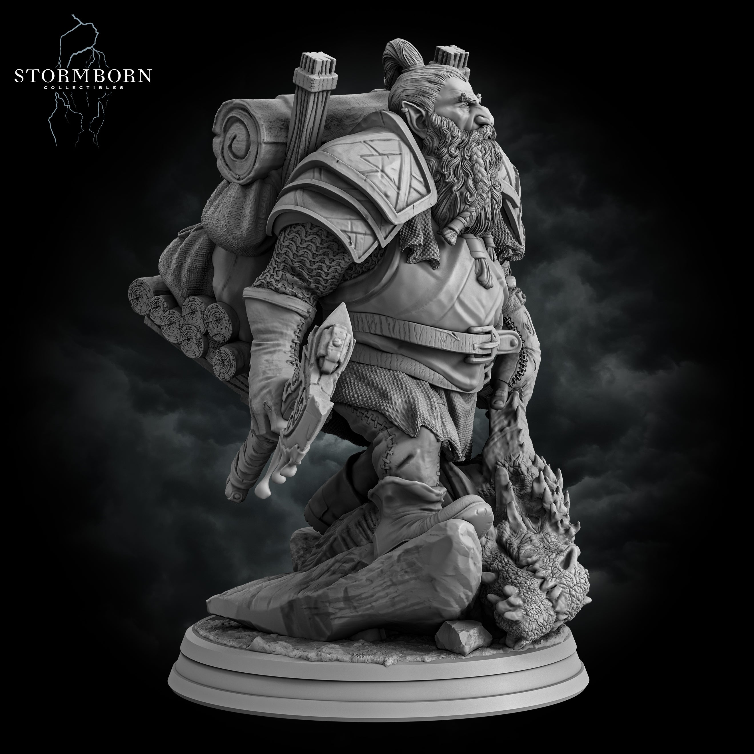 Dwarven Dragon Hunter - von Stormborn Collectibles