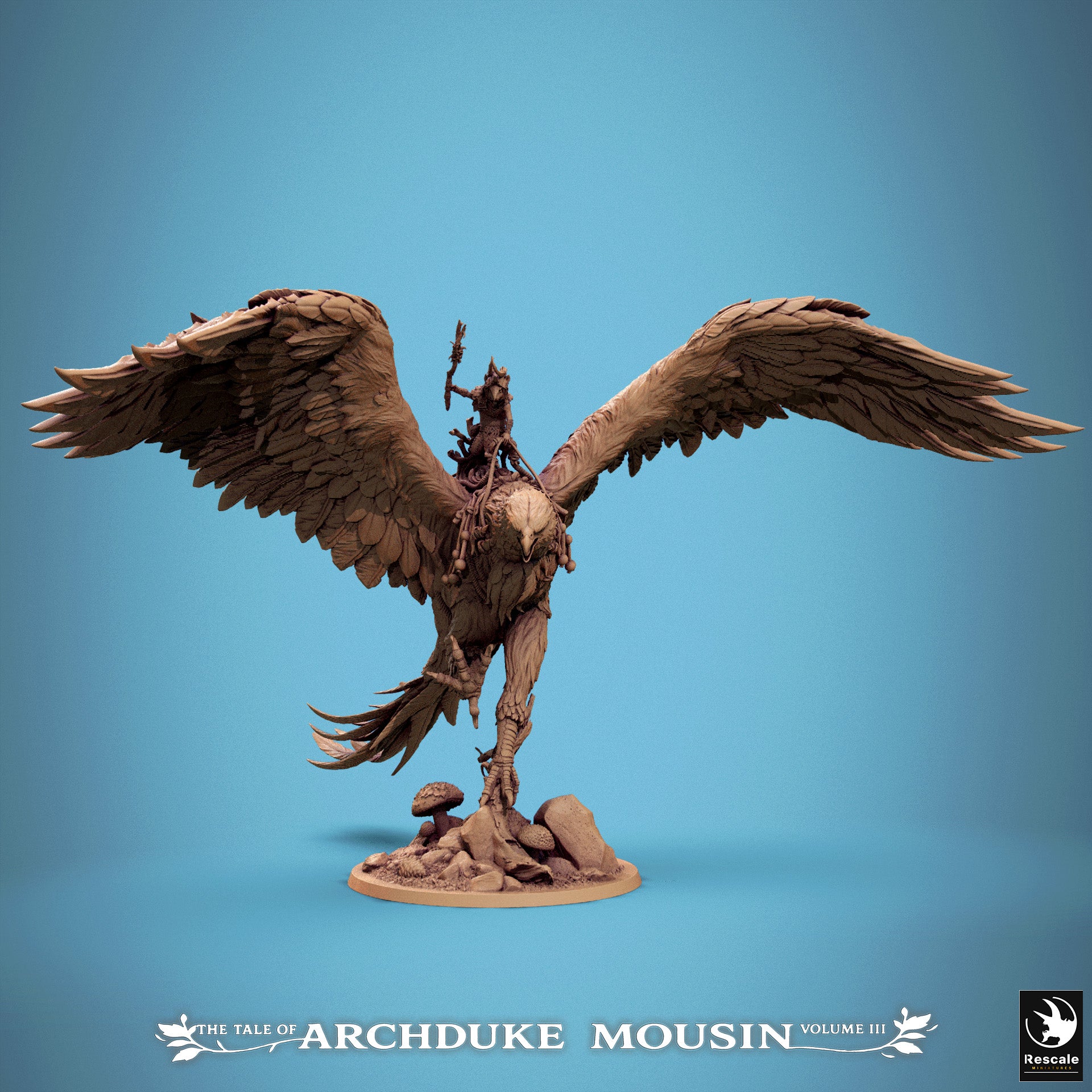 Mouse on Eagle - Tales of Archduke Mousin III - Rescale Miniatures