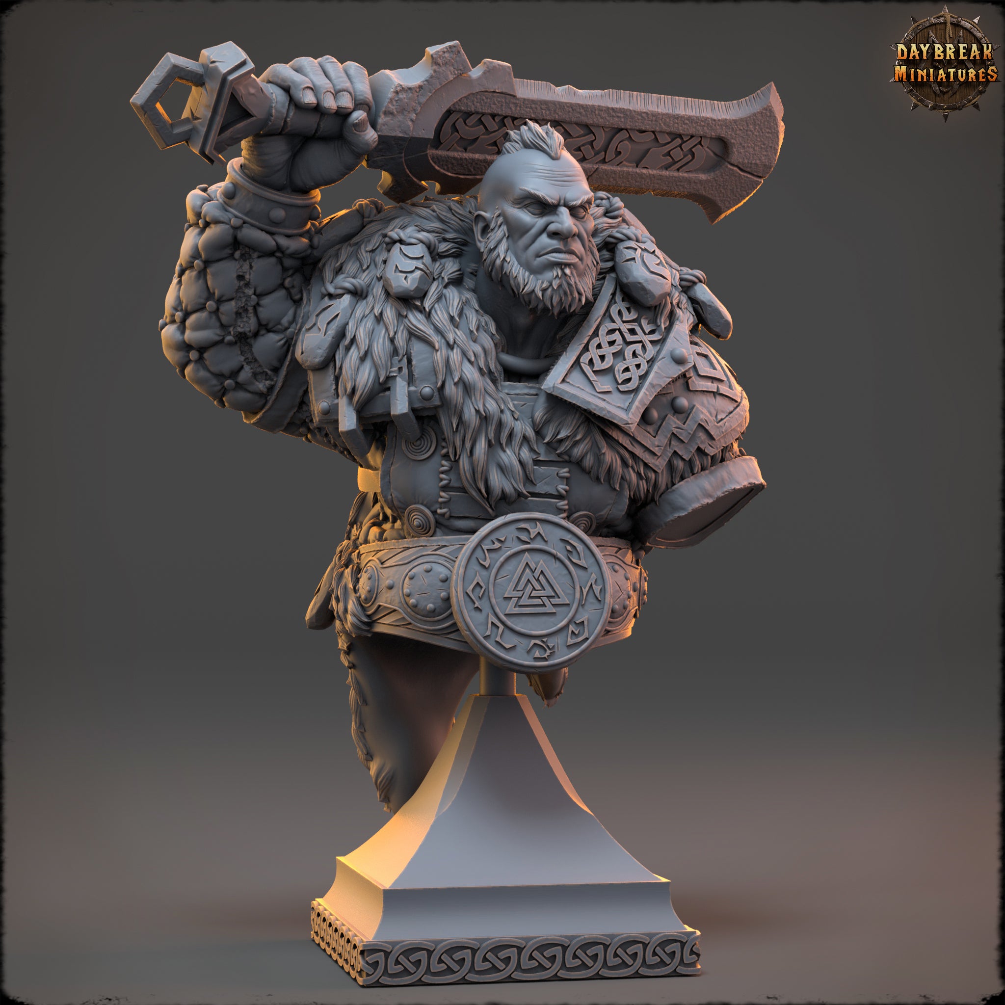 Eirik Frostbeard - Bust by Daybreak Miniatures