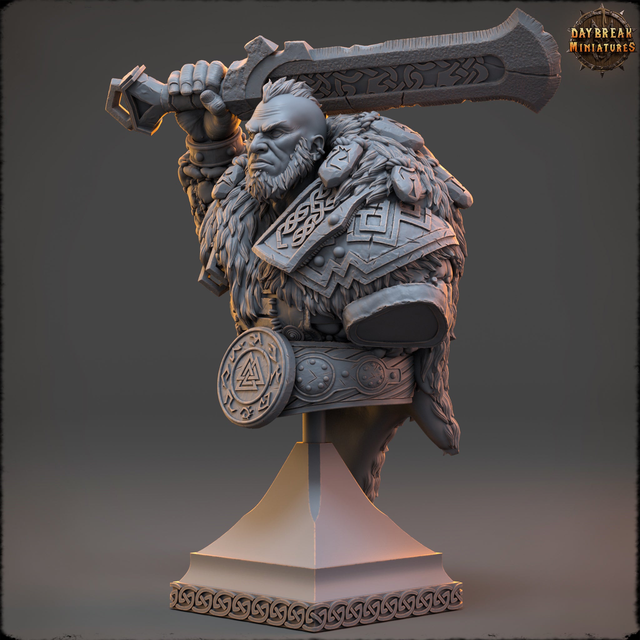 Eirik Frostbeard - Bust by Daybreak Miniatures