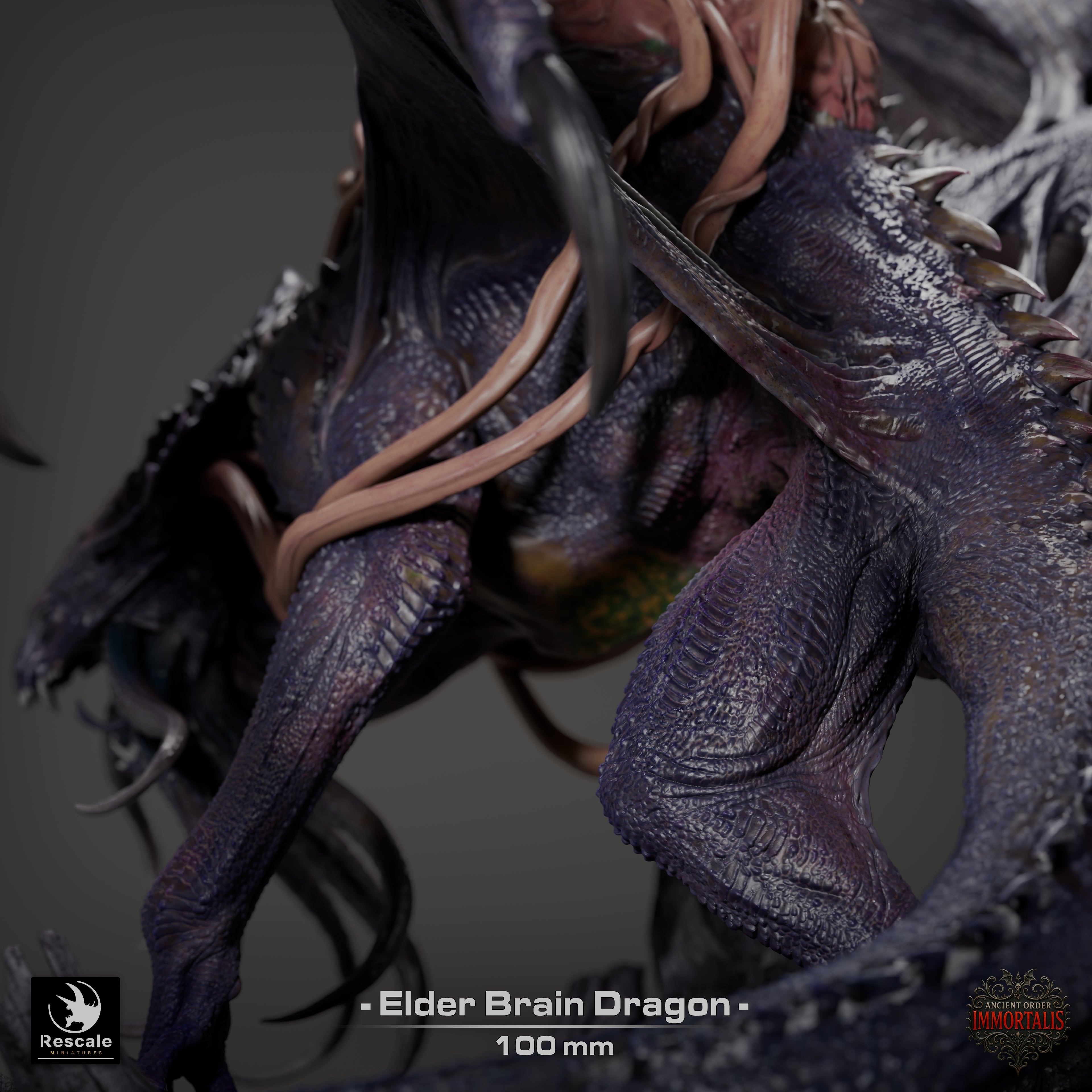 Elder Brain Dragon - aus der Reihe Ancient Order Immortalis von Rescale Miniatures