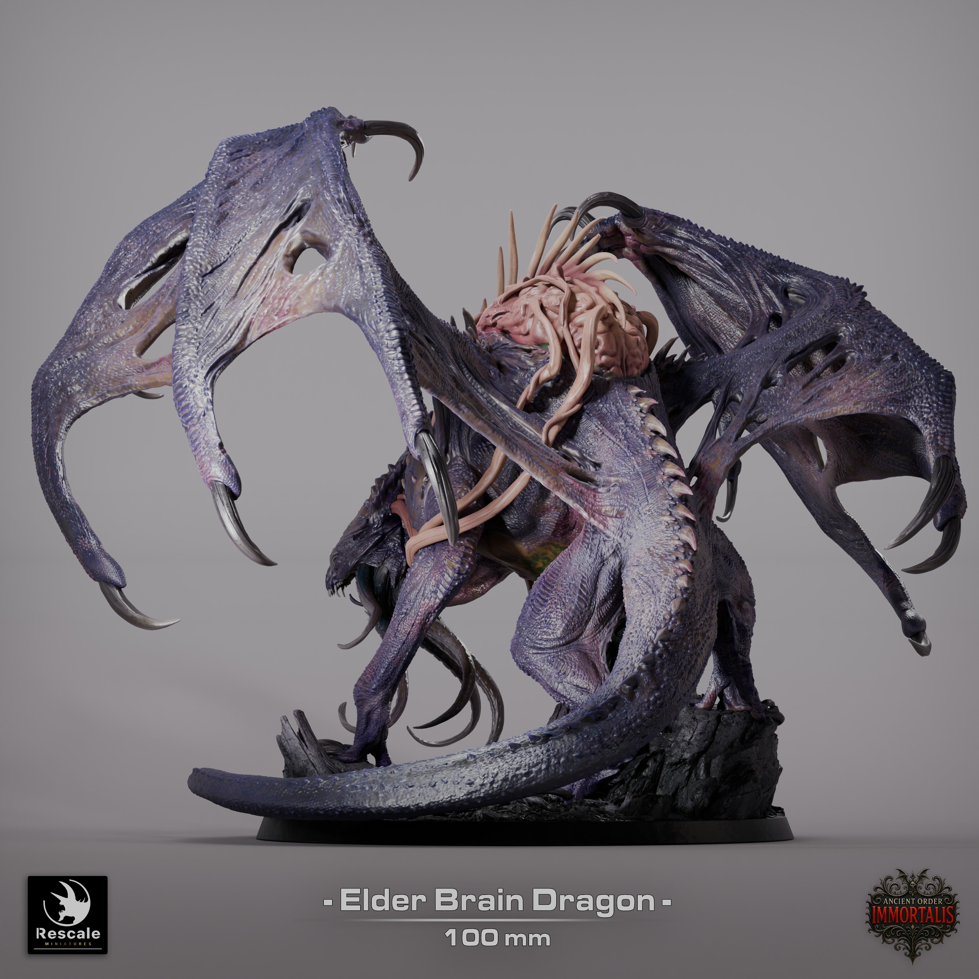 Elder Brain Dragon - aus der Reihe Ancient Order Immortalis von Rescale Miniatures