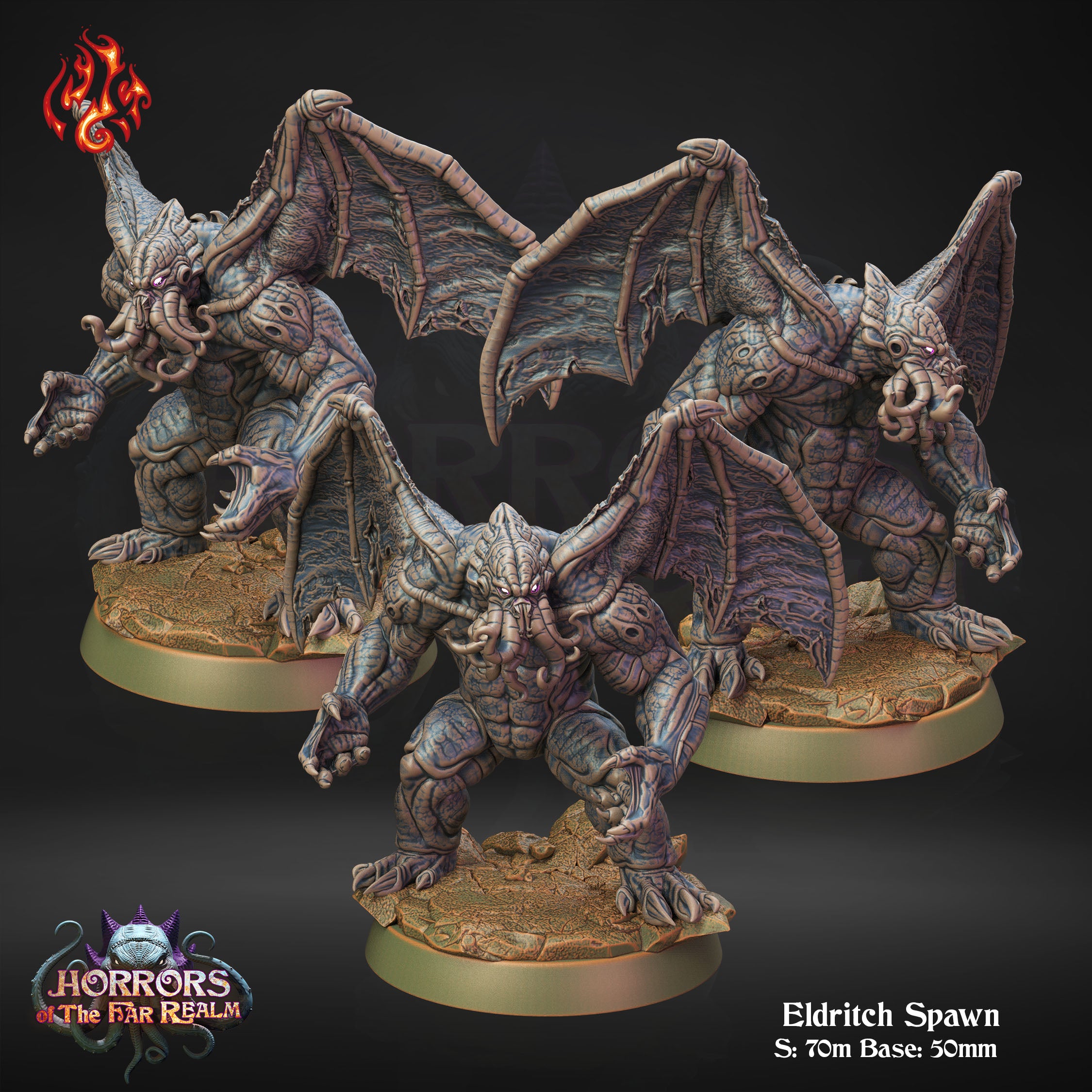 Eldritch Spawn - aus der Reihe Horrors of the Far Realm von Crippled God Foundry