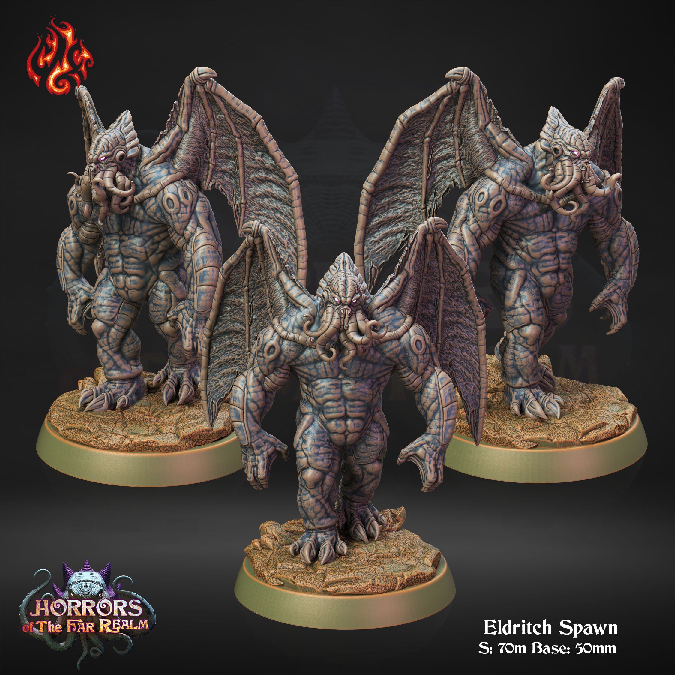 Eldritch Spawn - aus der Reihe Horrors of the Far Realm von Crippled God Foundry