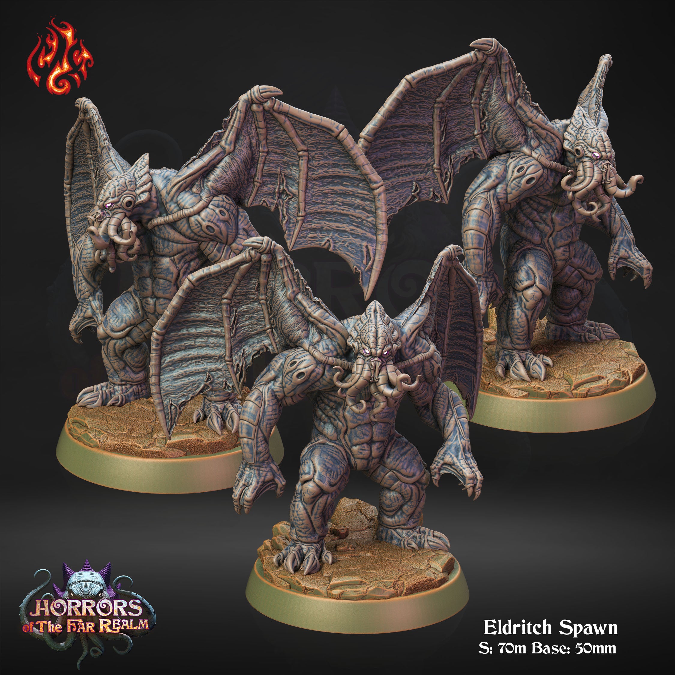 Eldritch Spawn - aus der Reihe Horrors of the Far Realm von Crippled God Foundry