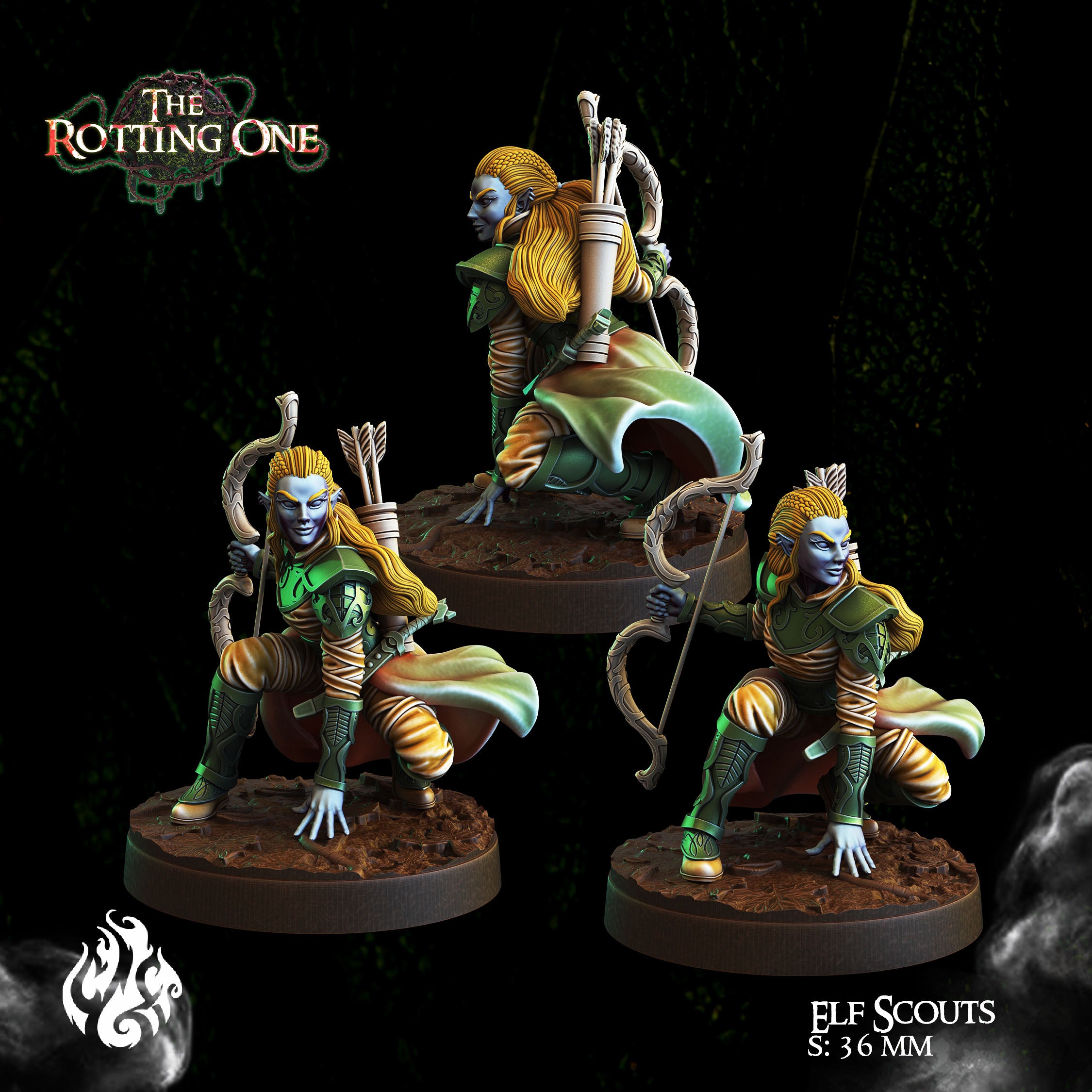 Elf Scouts - aus der Reihe The Rotting One von Crippled God Foundry