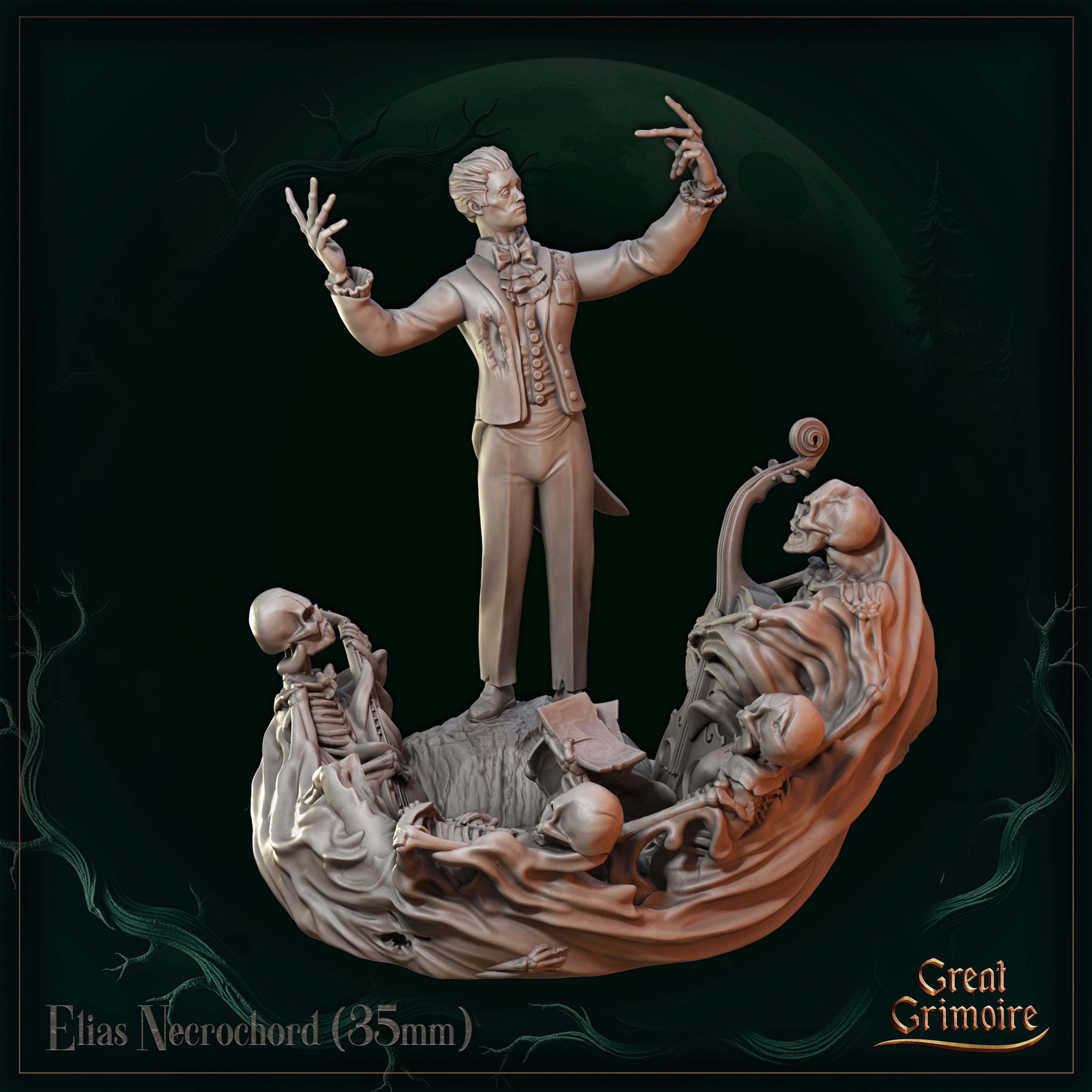 Elias Necrochord - aus der Reihe Song of the Eternal Night von Great Grimoire