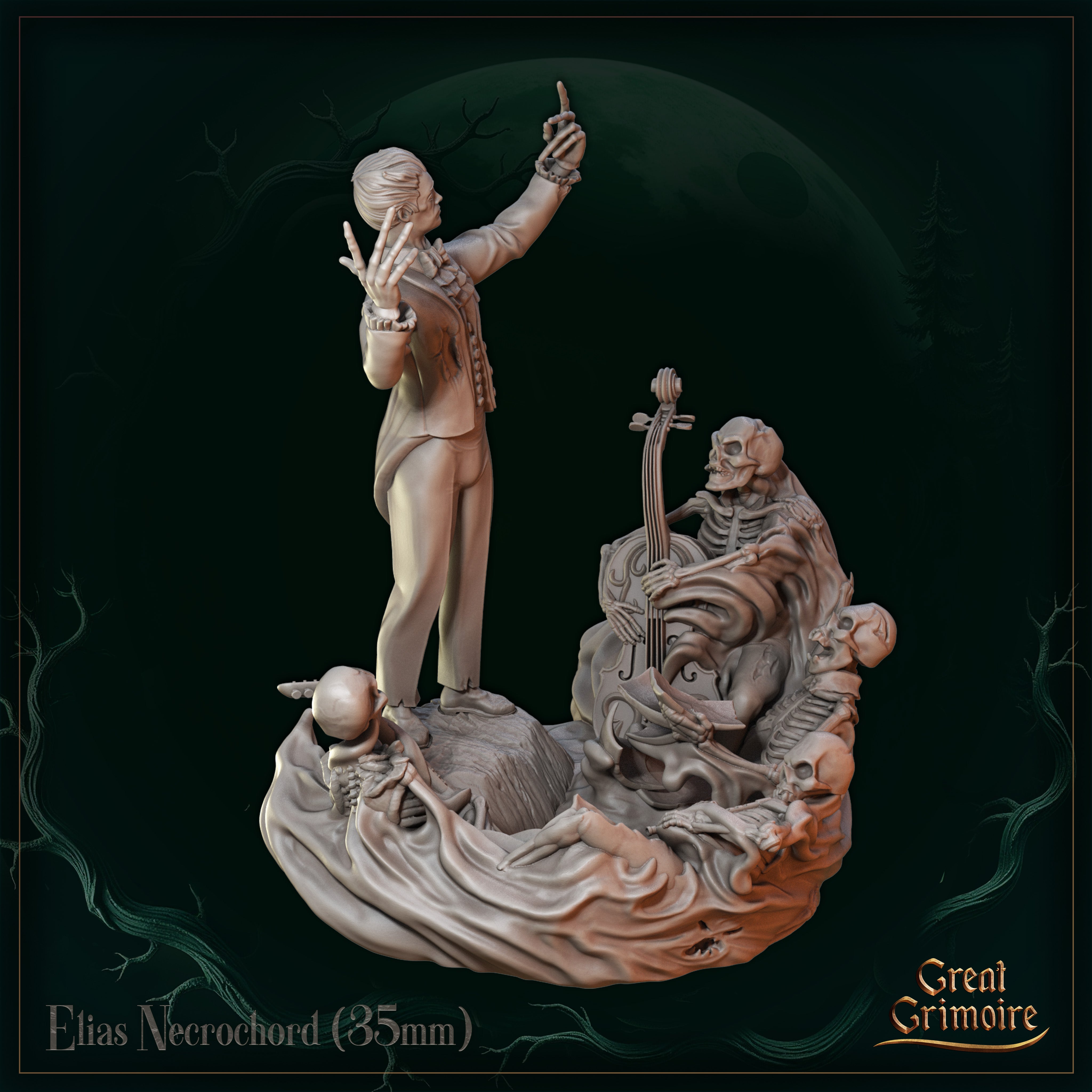 Elias Necrochord - aus der Reihe Song of the Eternal Night von Great Grimoire