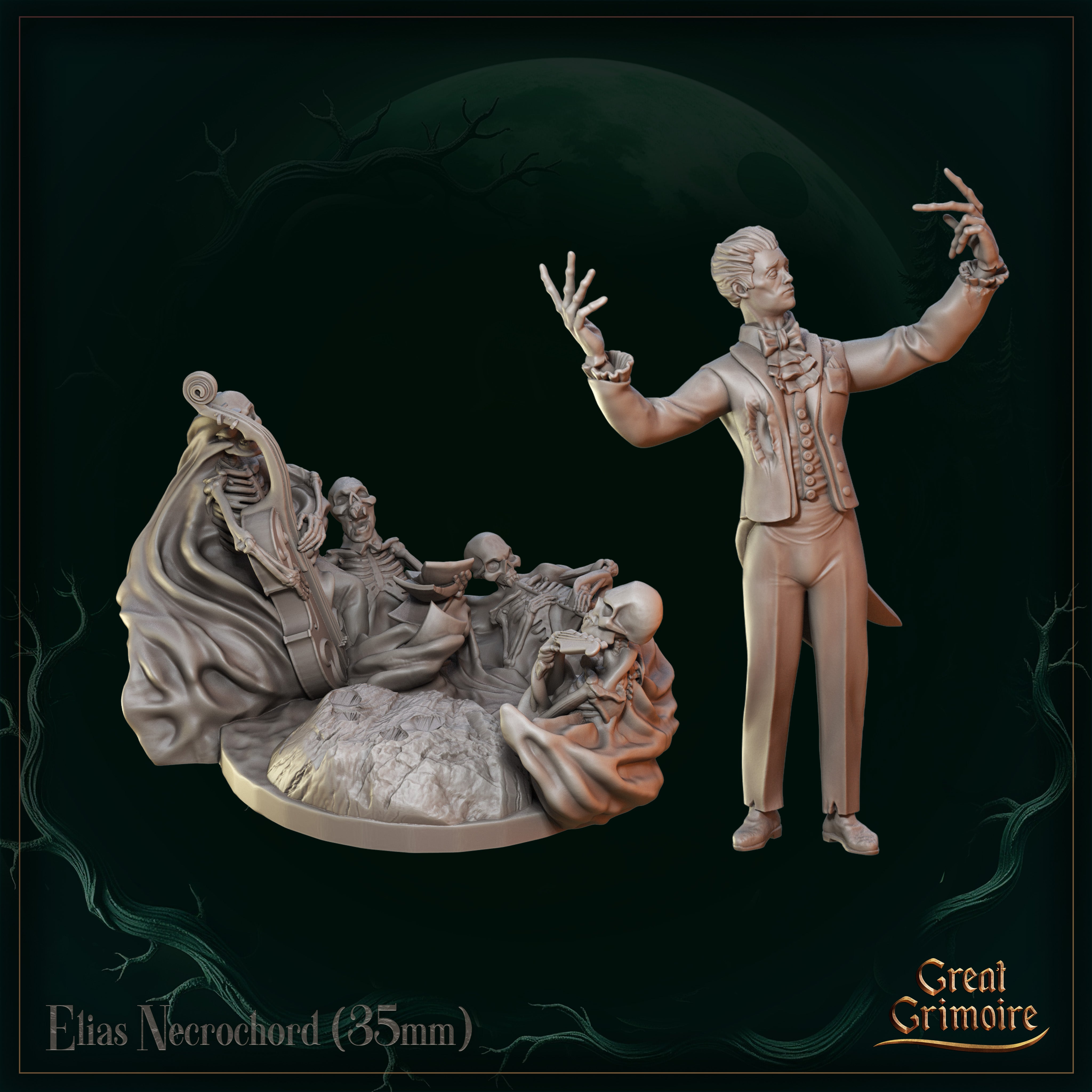 Elias Necrochord - aus der Reihe Song of the Eternal Night von Great Grimoire