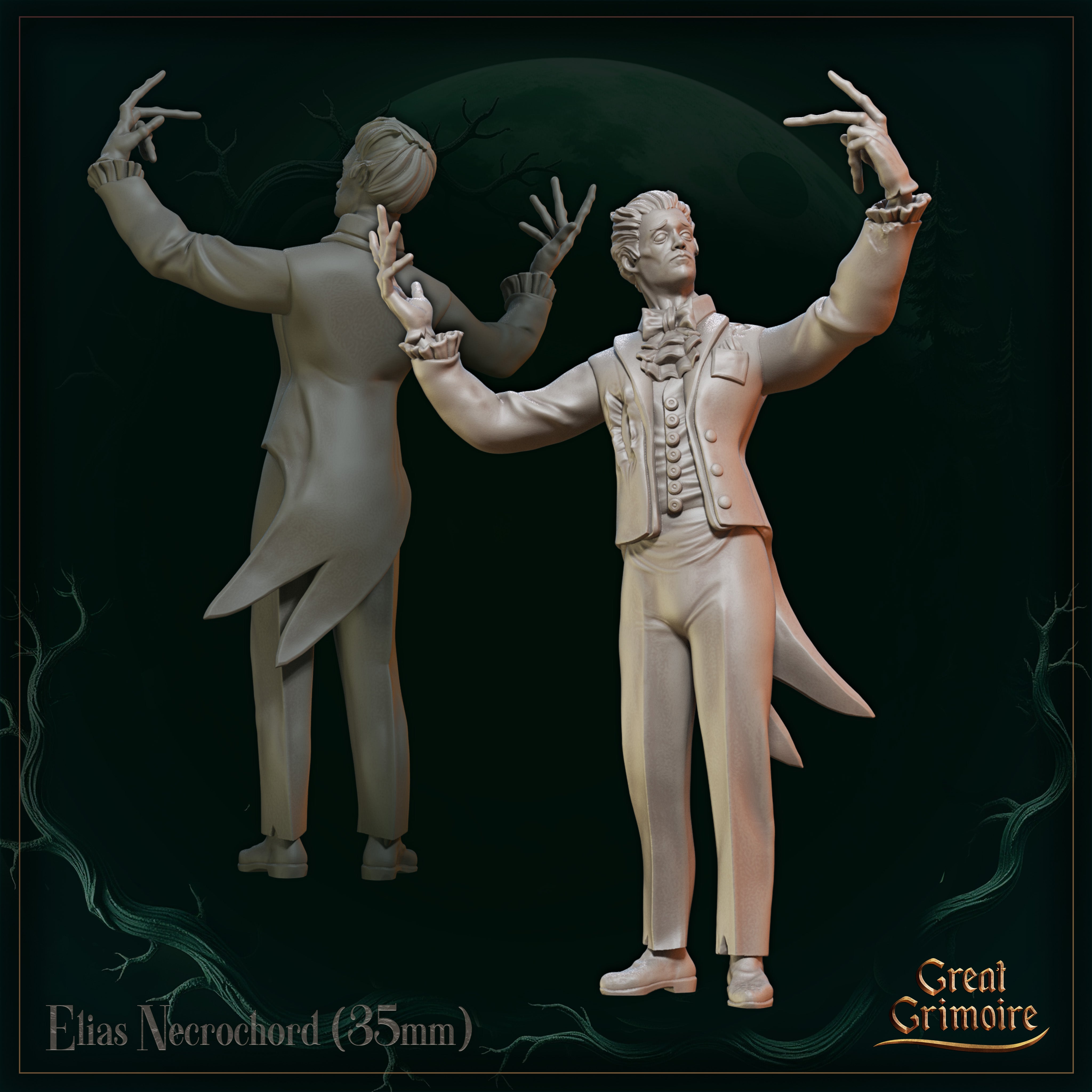 Elias Necrochord - aus der Reihe Song of the Eternal Night von Great Grimoire
