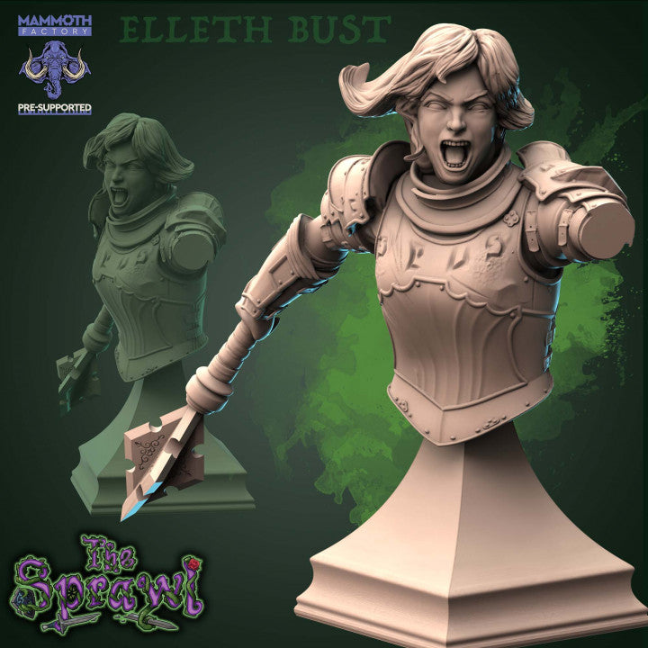 Medhren Iceslice - Bust by Daybreak Miniatures