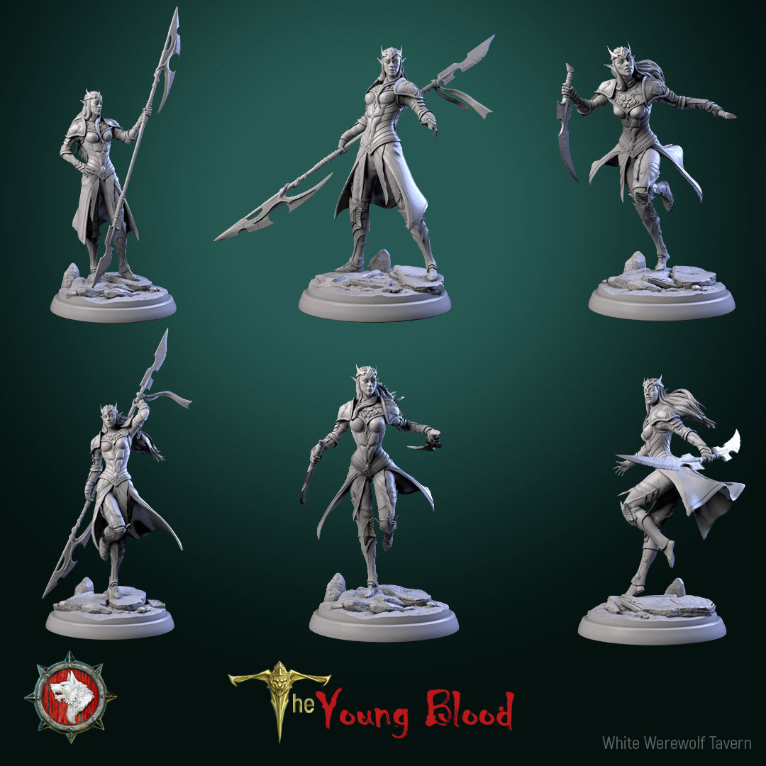 Elven Female Warriors - aus der Reihe The Young Blood von White Werewolf Tavern