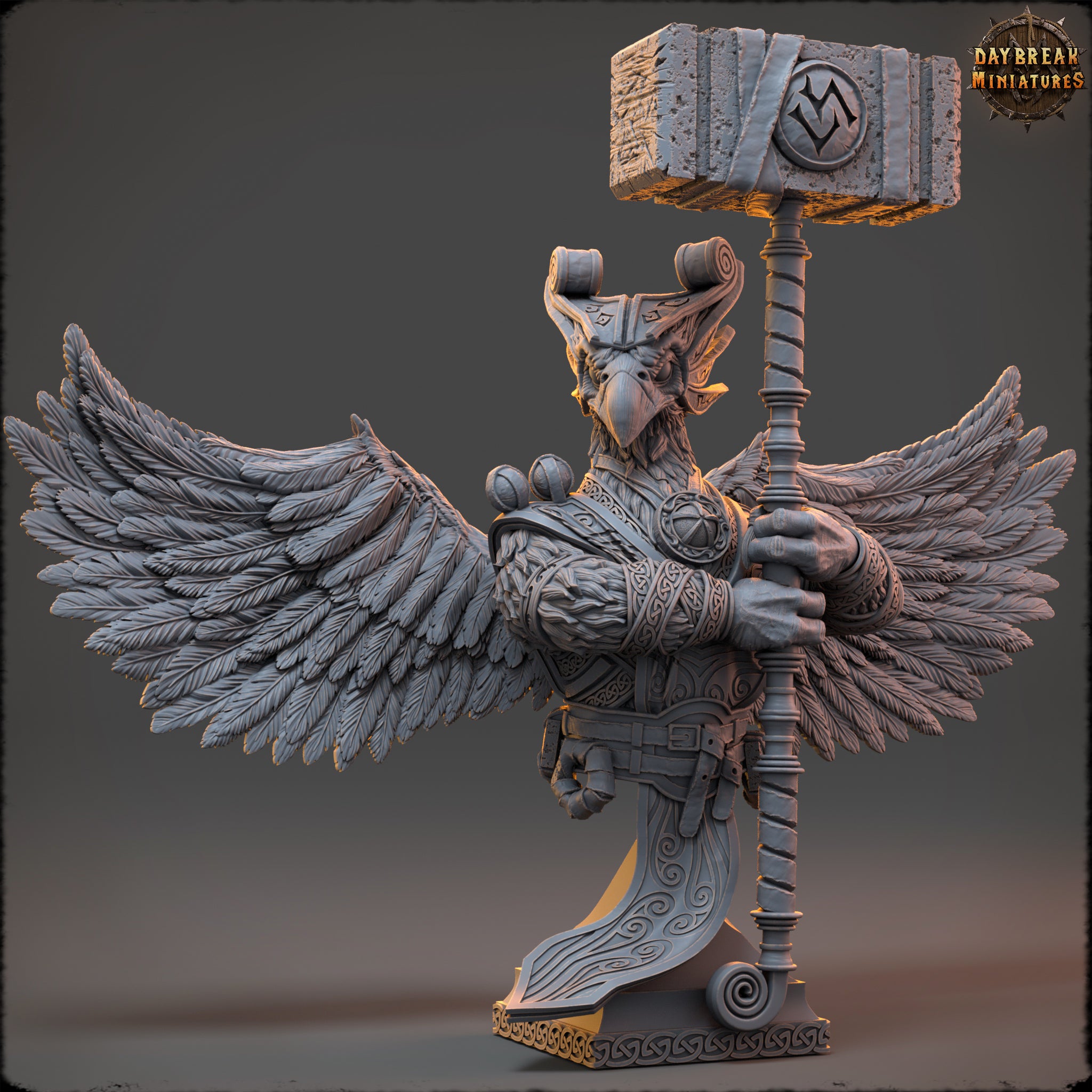 Enok Bluefeather - Bust von Daybreak Miniatures