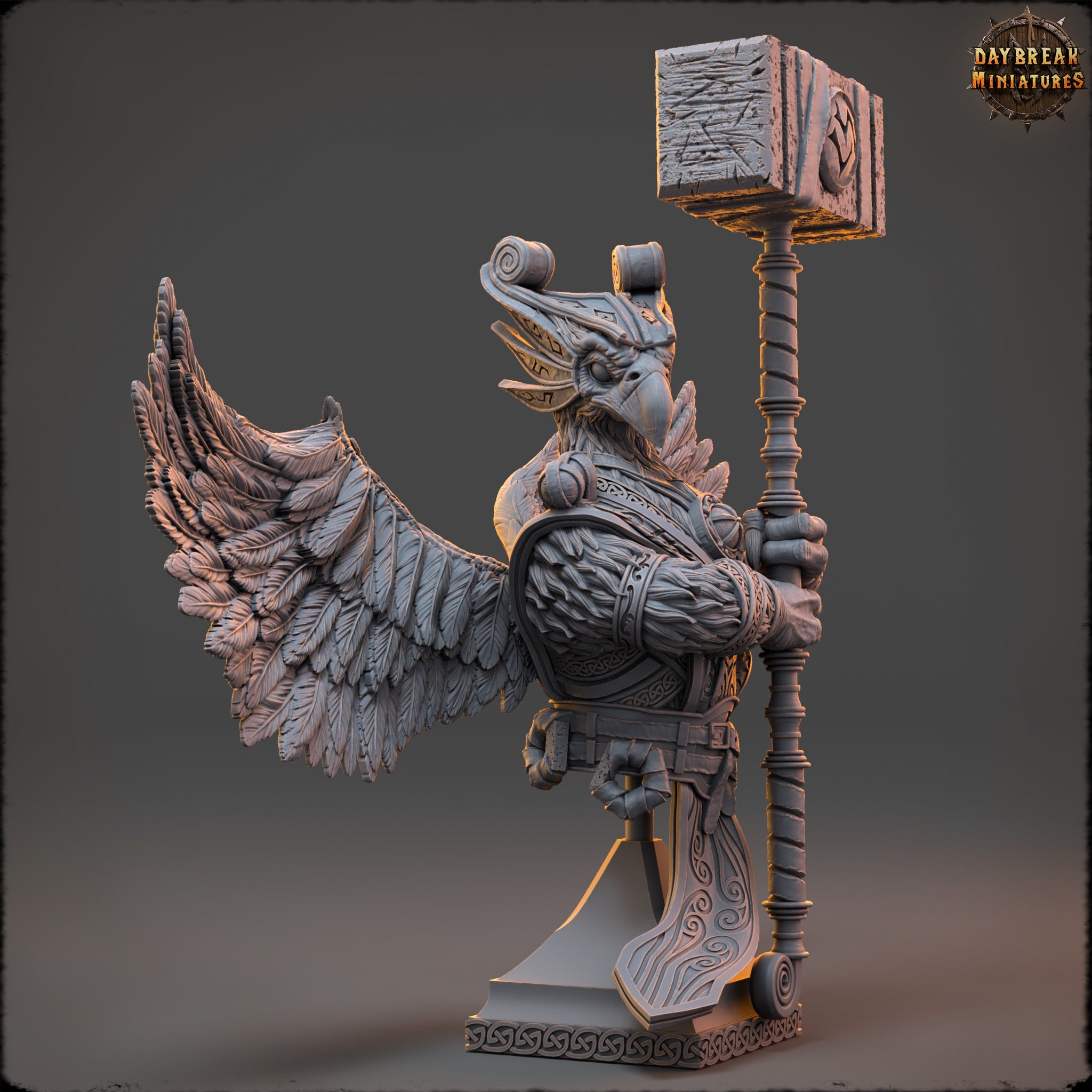 Enok Bluefeather - Bust von Daybreak Miniatures