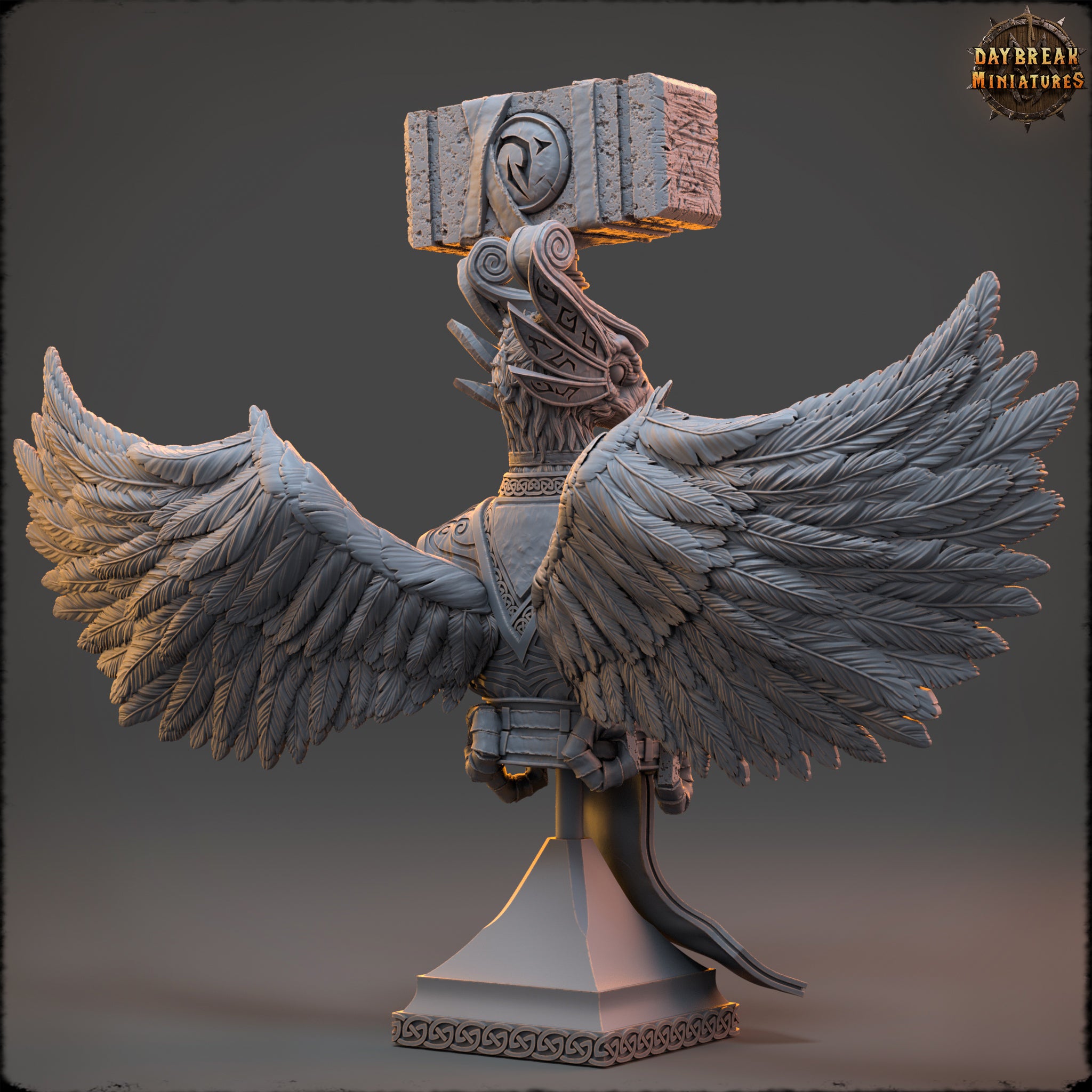 Enok Bluefeather - Bust von Daybreak Miniatures