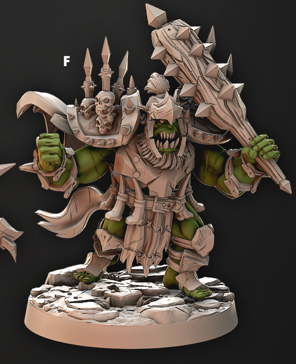 Spine Rippers - Iron Skull Orcs - Cast n Play