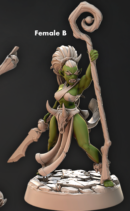 Blood Shaman - Iron Skull Orcs - Cast n Play