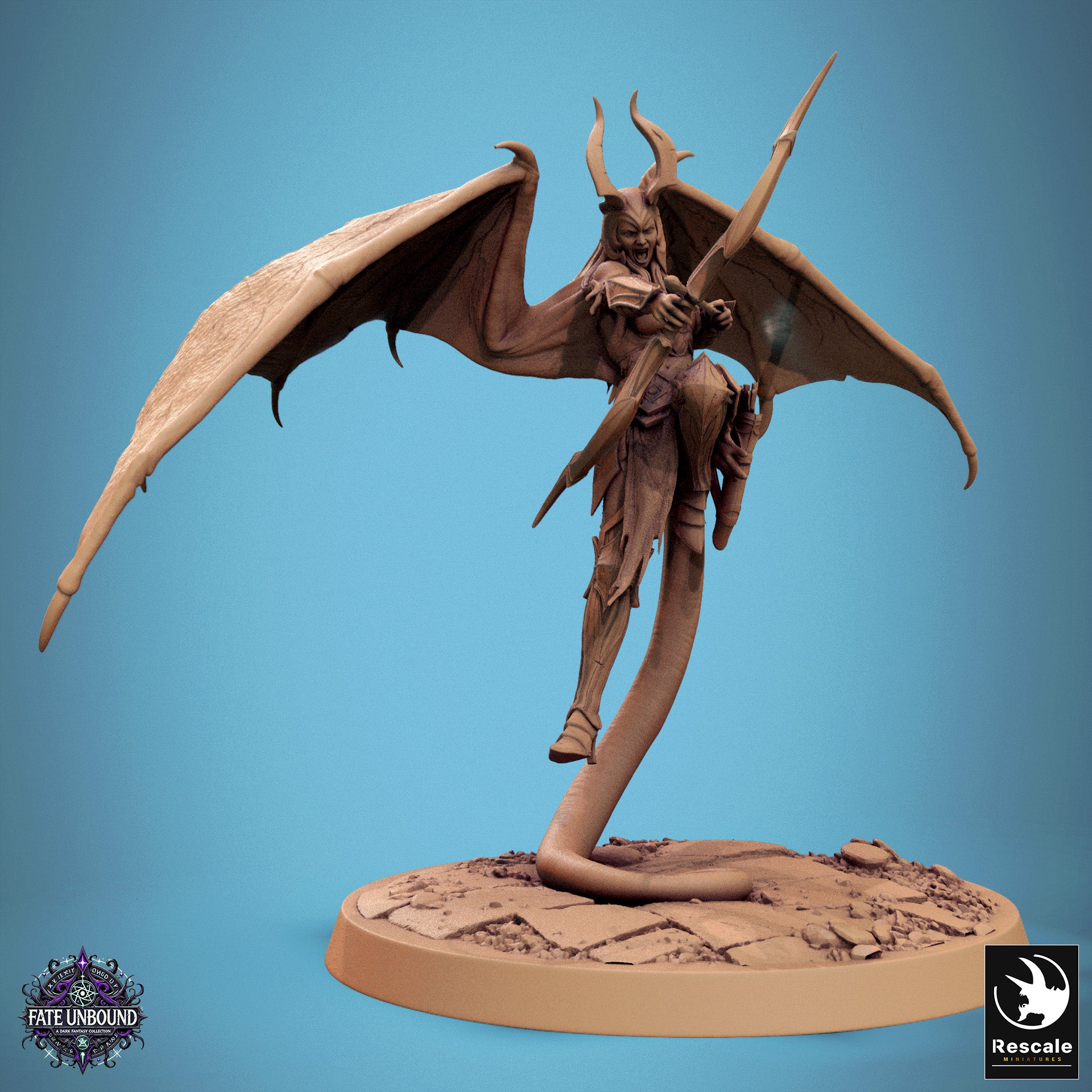 Cambion femelle – de la série Fate Unbound de Rescale Miniatures