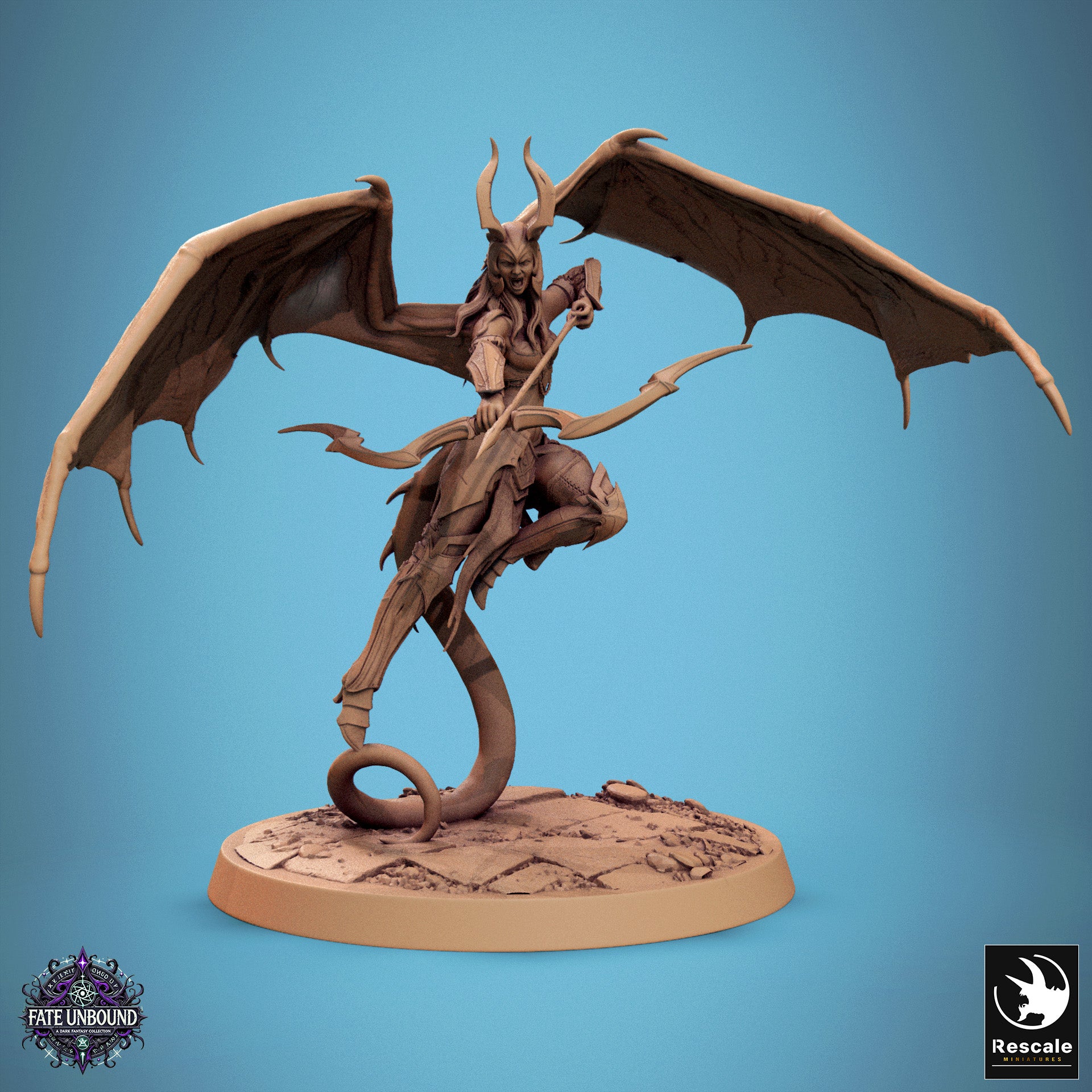 Cambion femelle – de la série Fate Unbound de Rescale Miniatures